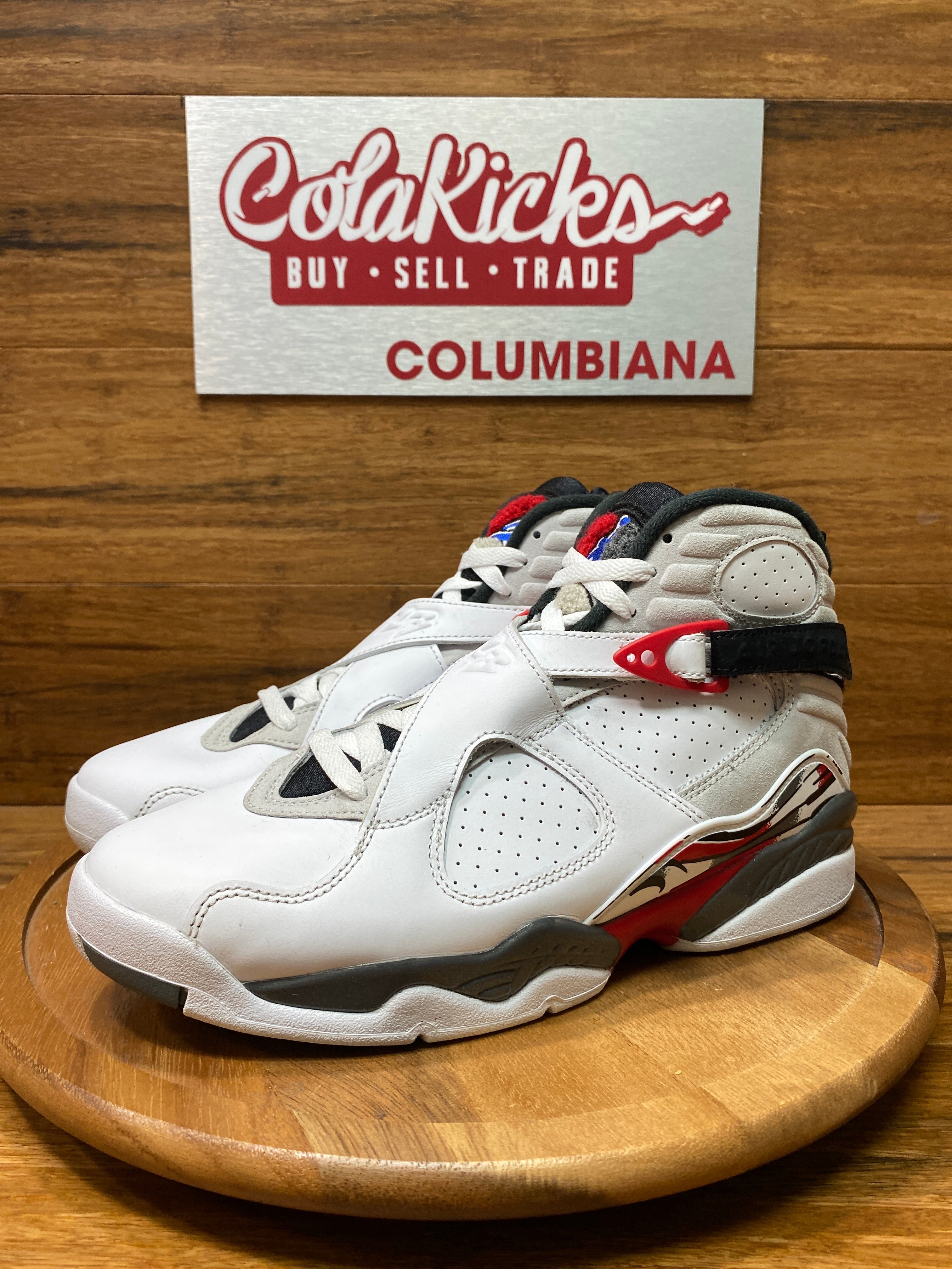 Jordan 8 Retro White True Red (2025)