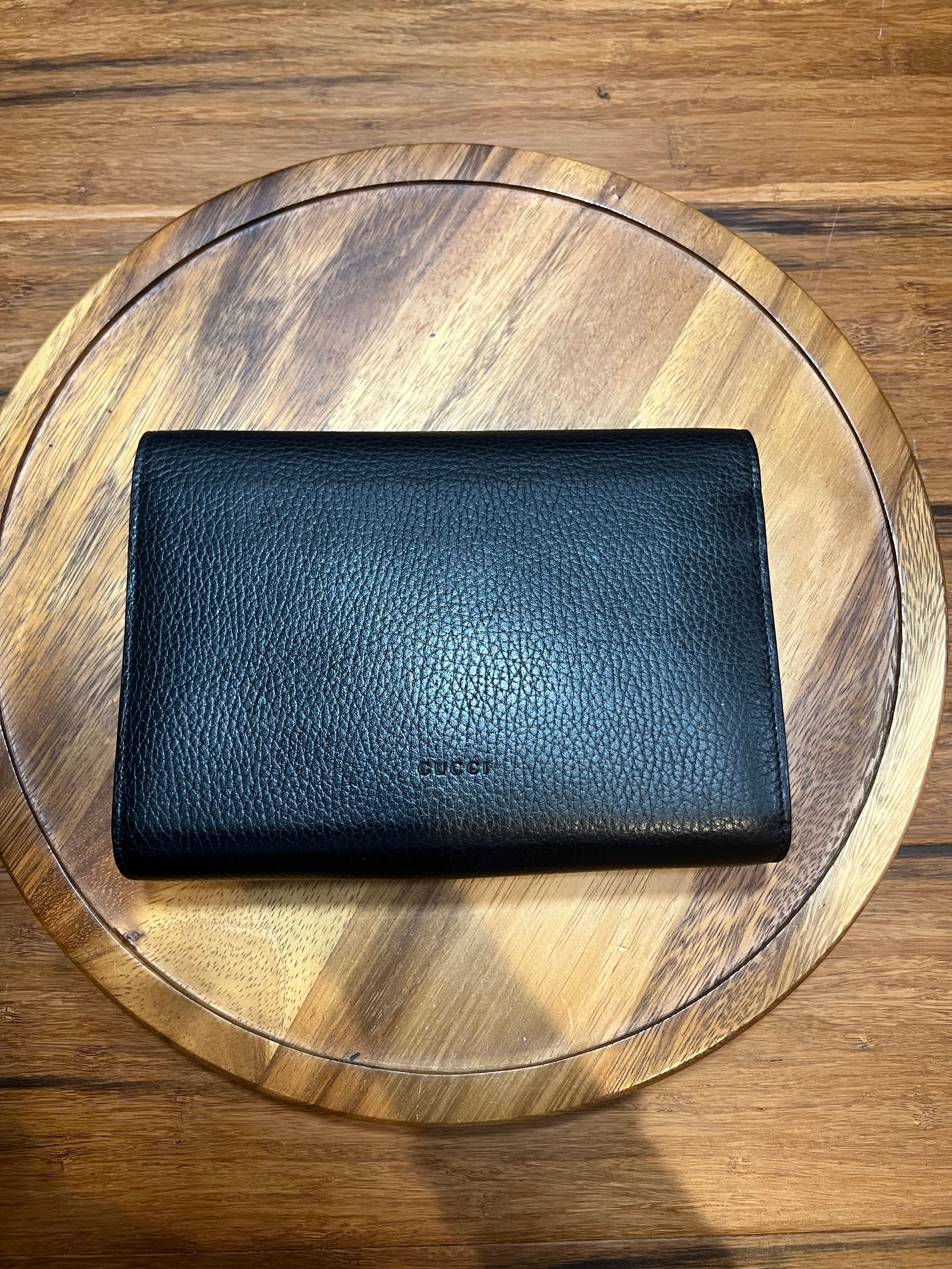 Gucci Dionysus Wallet On Chain Black