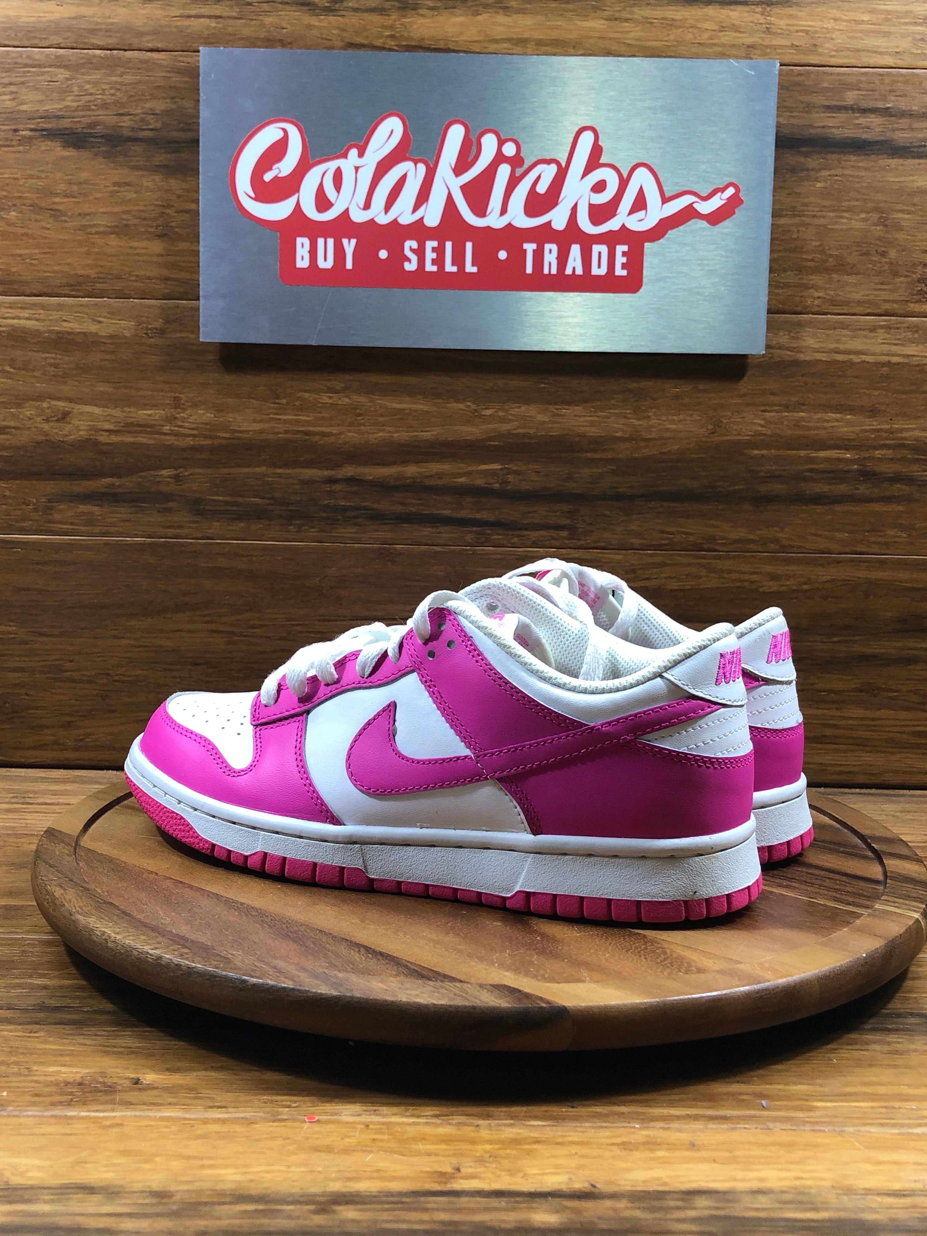 Nike Dunk Low Laser Fuchsia (GS)