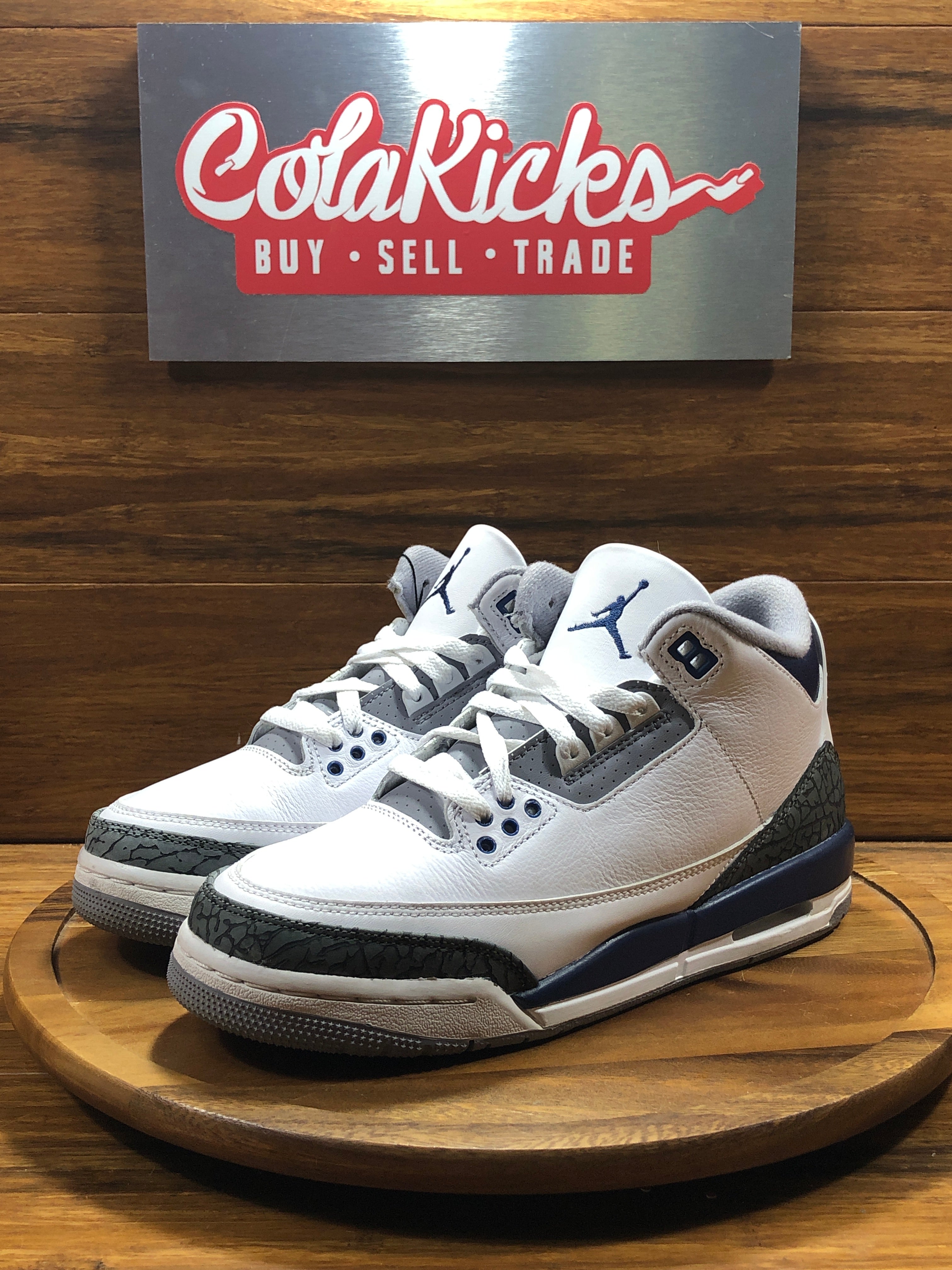 Jordan 3 Retro Midnight Navy (GS)