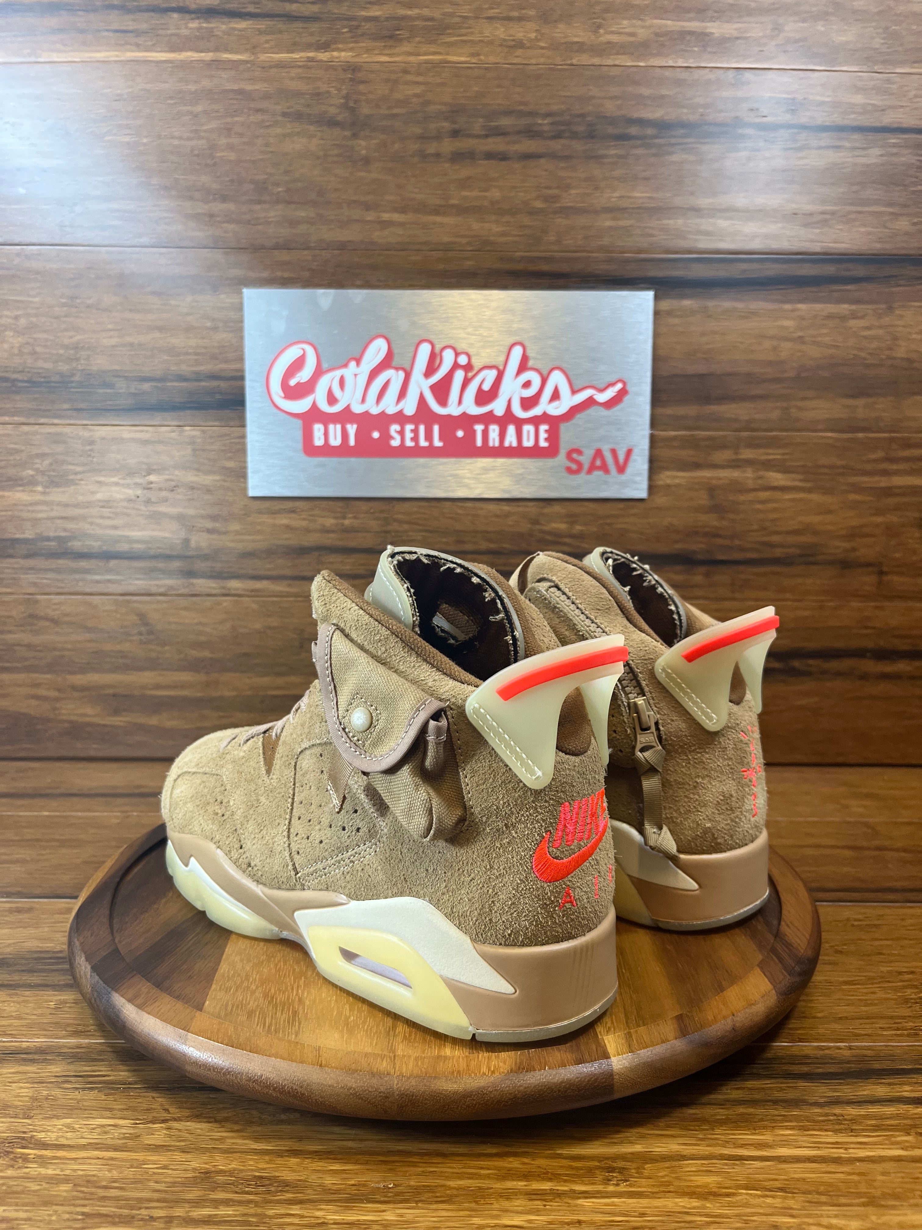 Jordan 6 Retro Travis Scott British Khaki