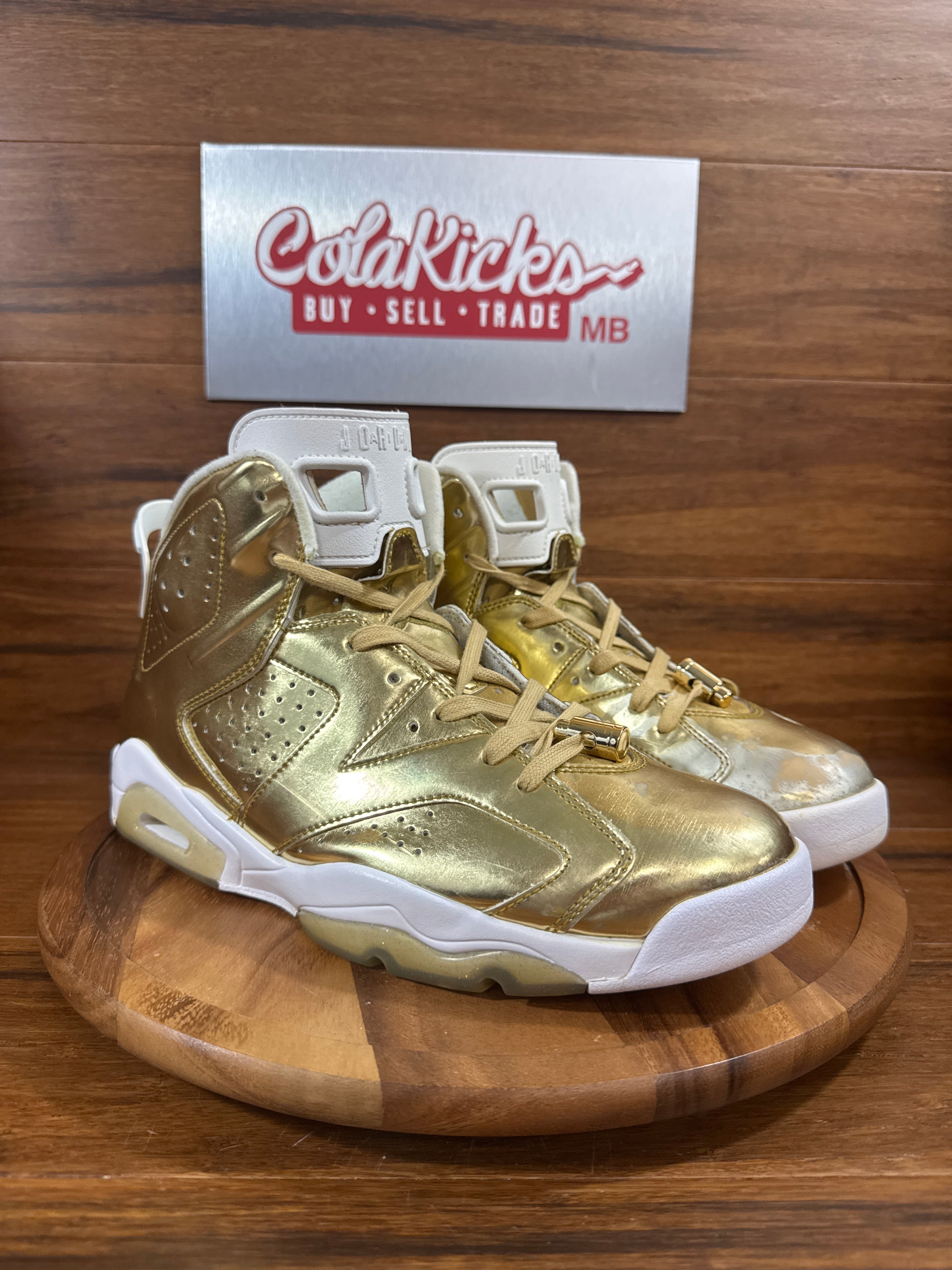 Jordan 6 Retro Pinnacle Metallic Gold
