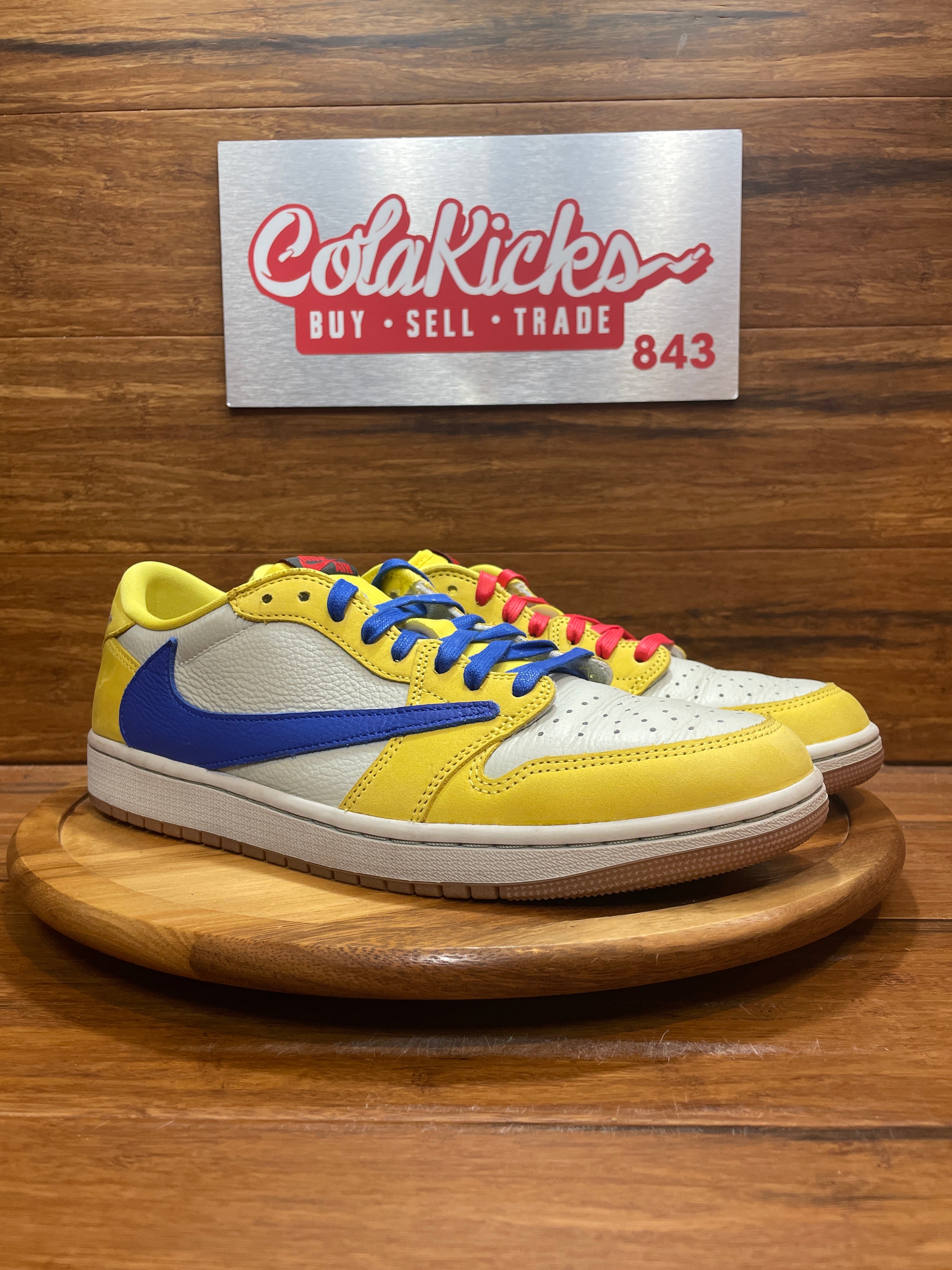 Jordan 1 Retro Low OG SP Travis Scott Canary (Women's)