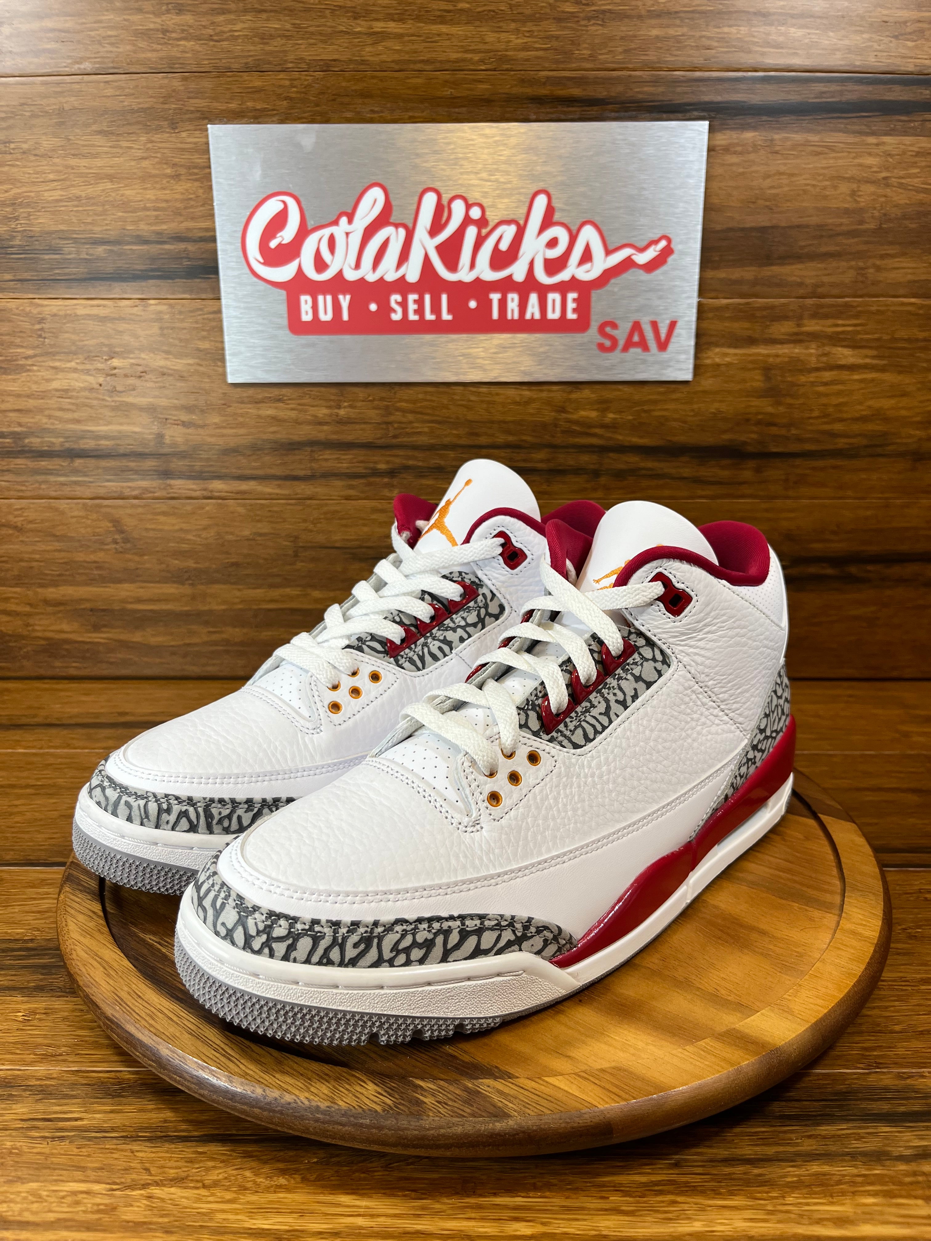 Jordan 3 Retro Cardinal Red