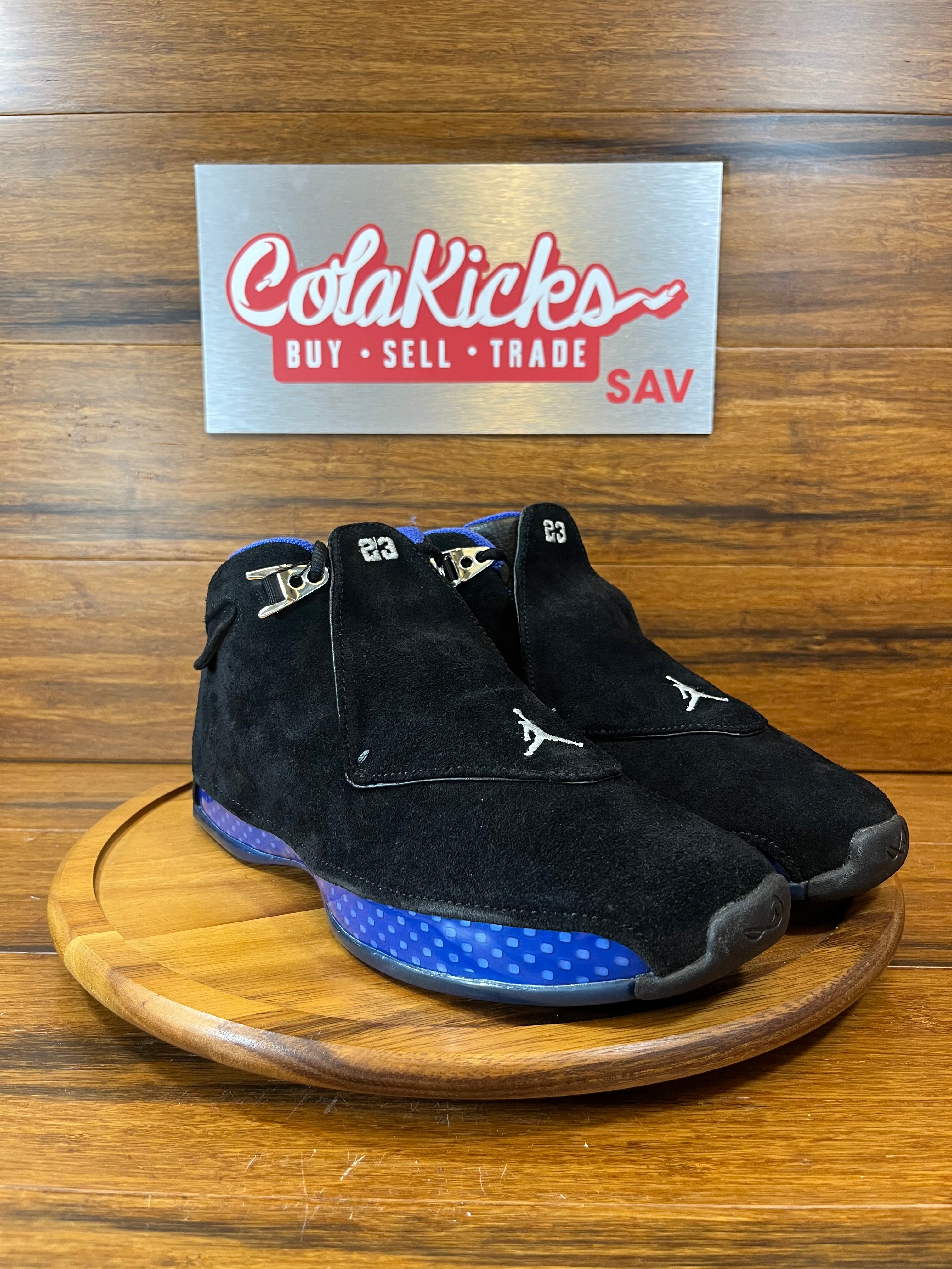Jordan 18 Retro Black Sport Royal (2018)