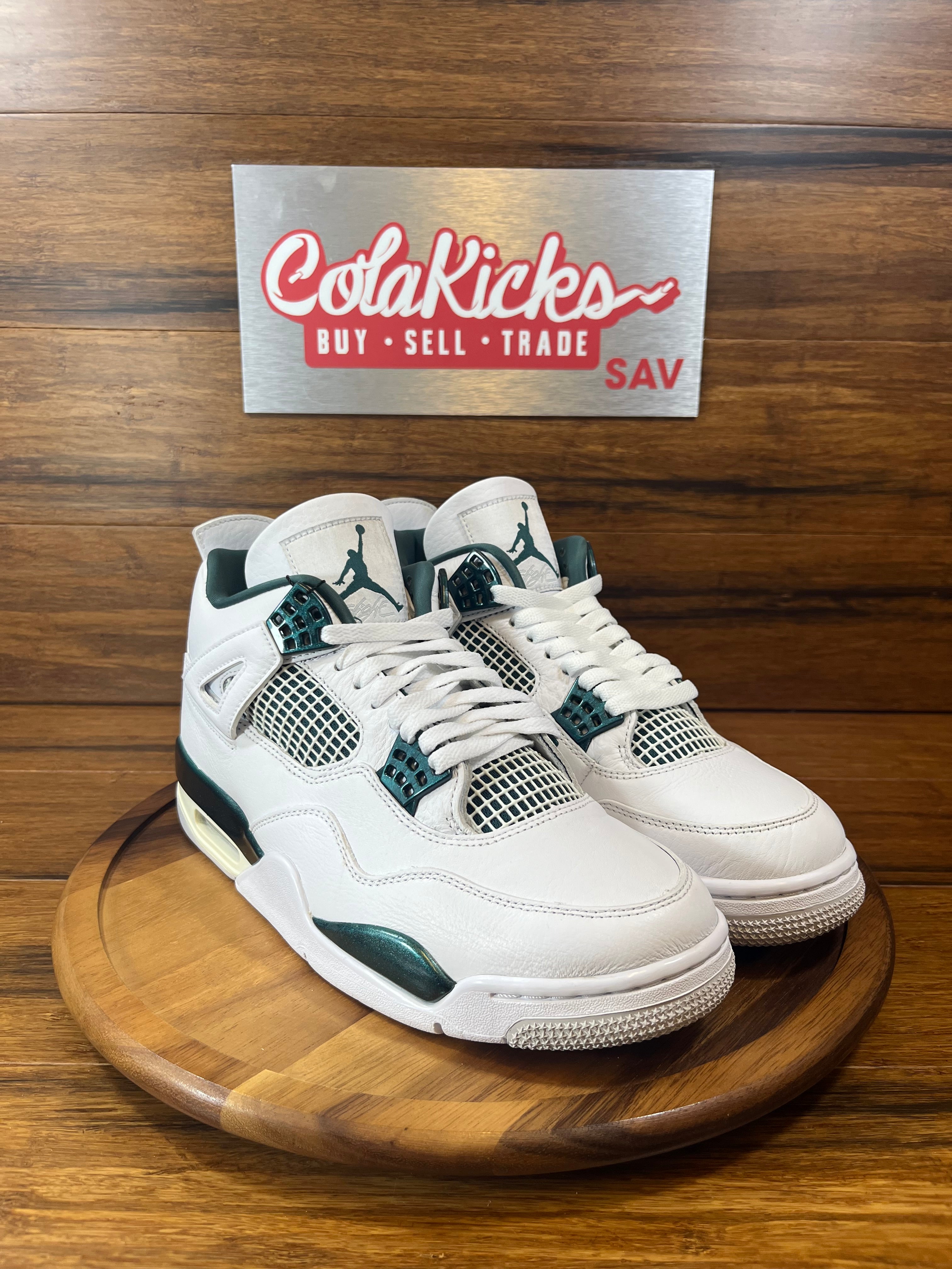 Jordan 4 Retro Oxidized Green