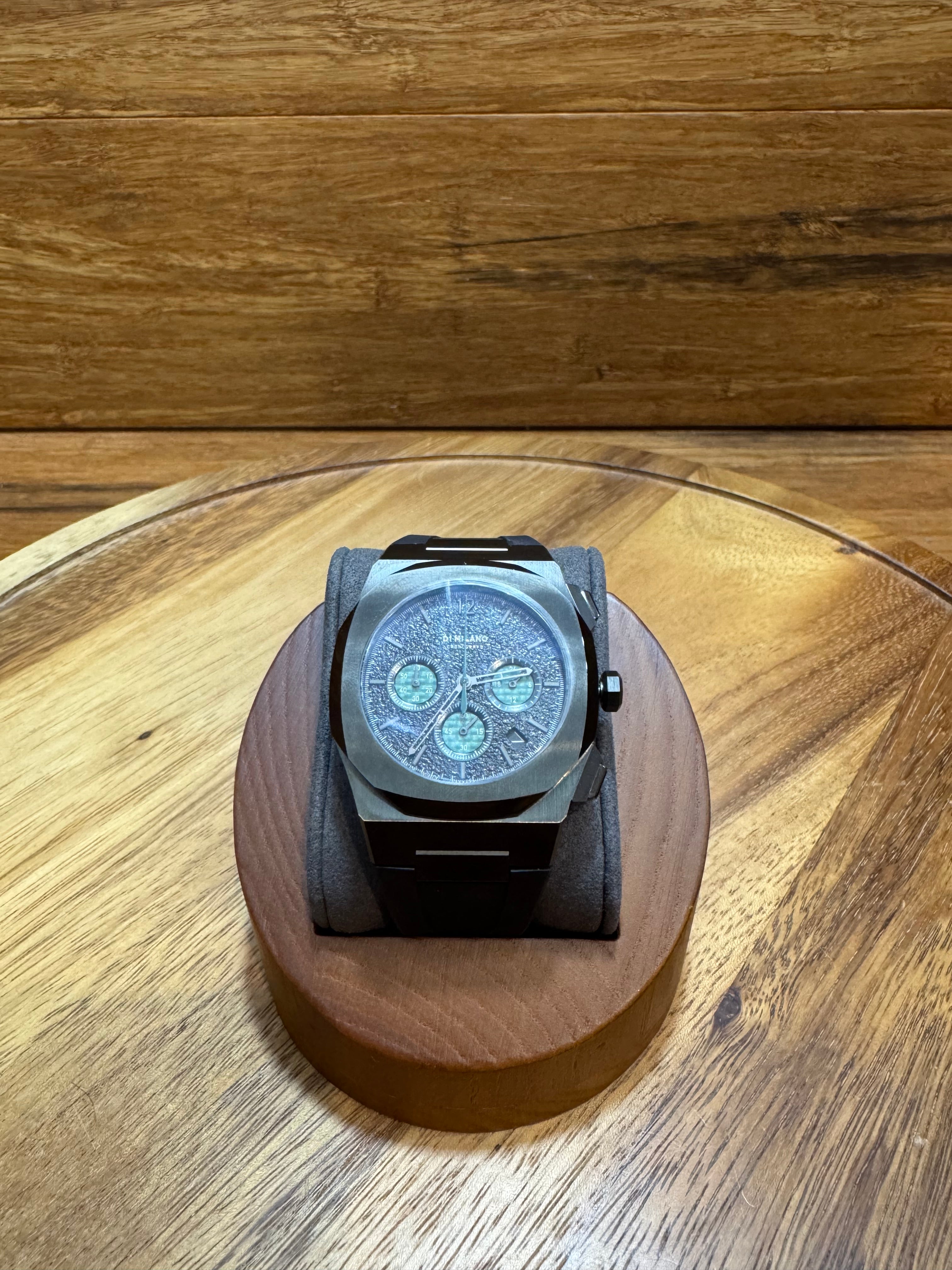 D1 Milano Chronograph Green Dial