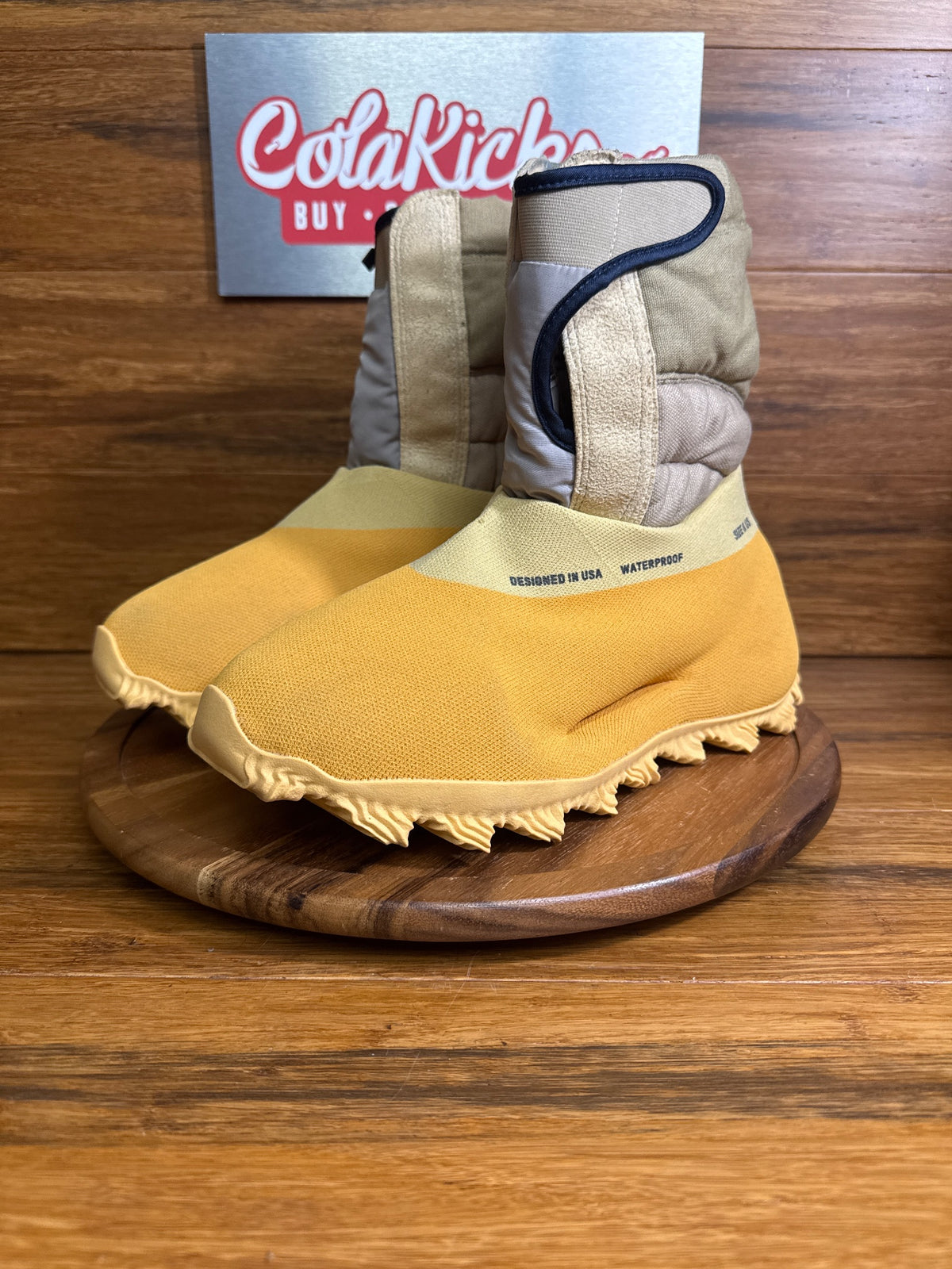 adidas Yeezy Knit RNR Boot Sulfur