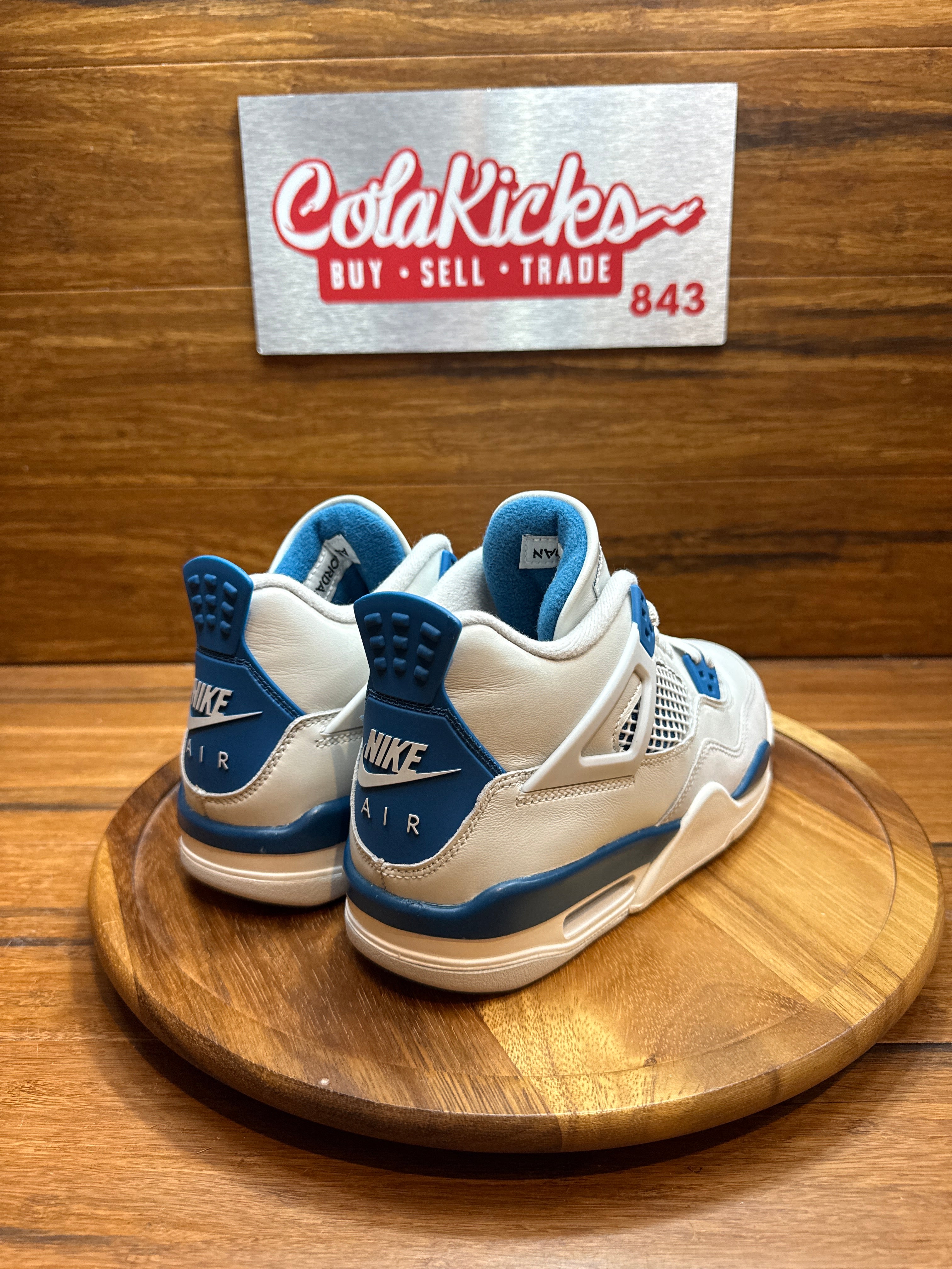 Jordan 4 Retro Military Blue (2024) (GS)