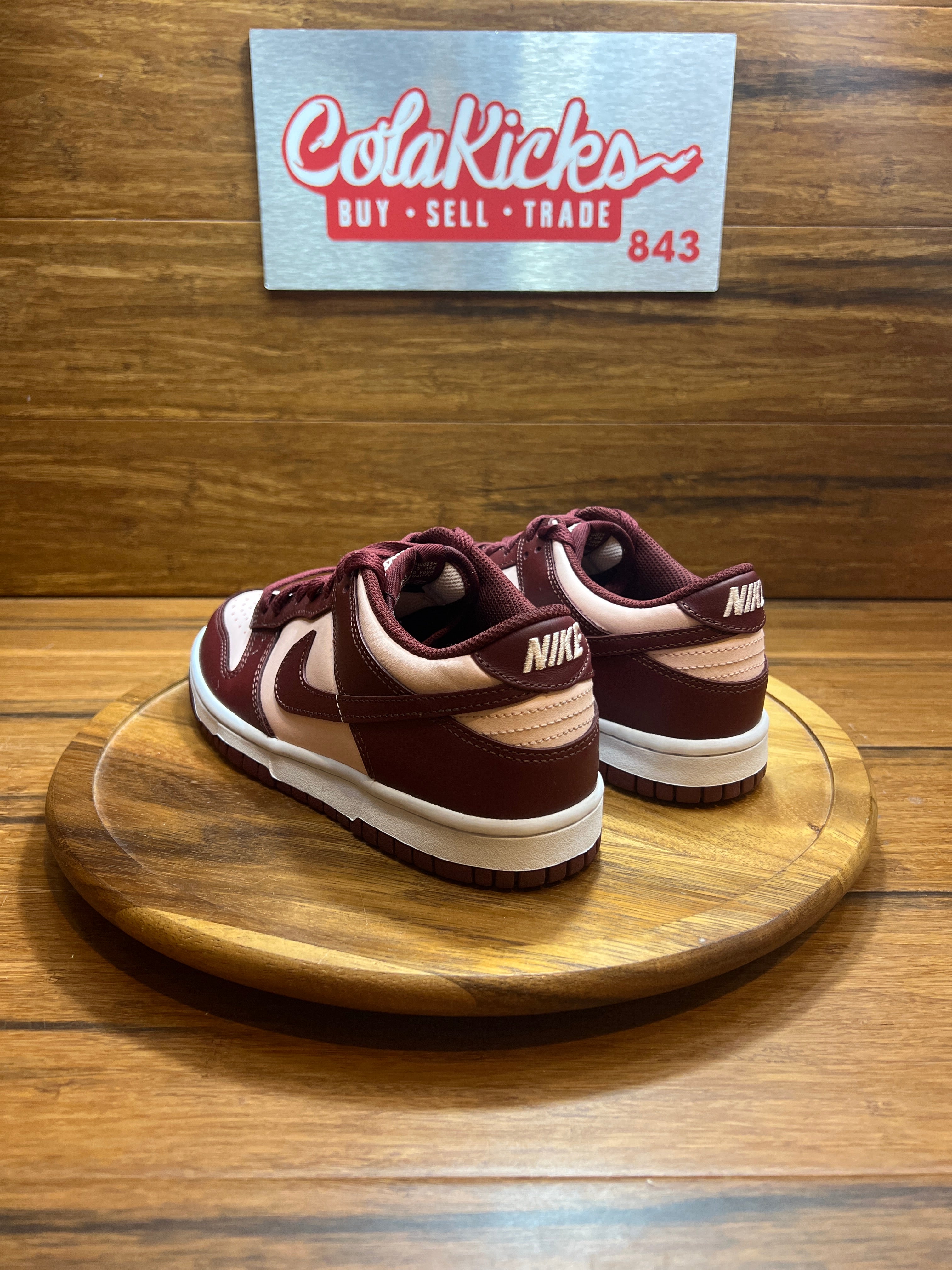 Nike Dunk Low Dark Team Red Echo Pink (GS)