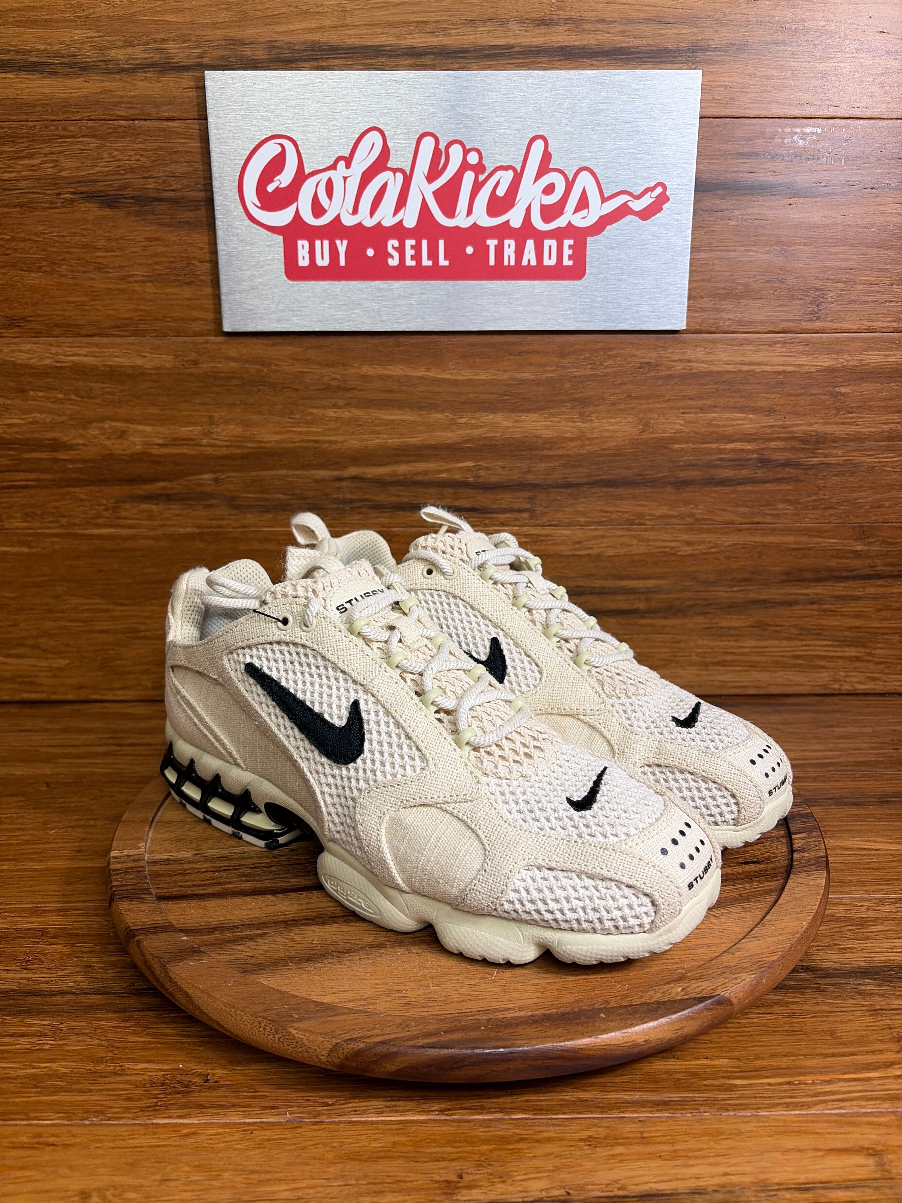 Nike Air Zoom Spiridon Cage 2 Stussy Fossil