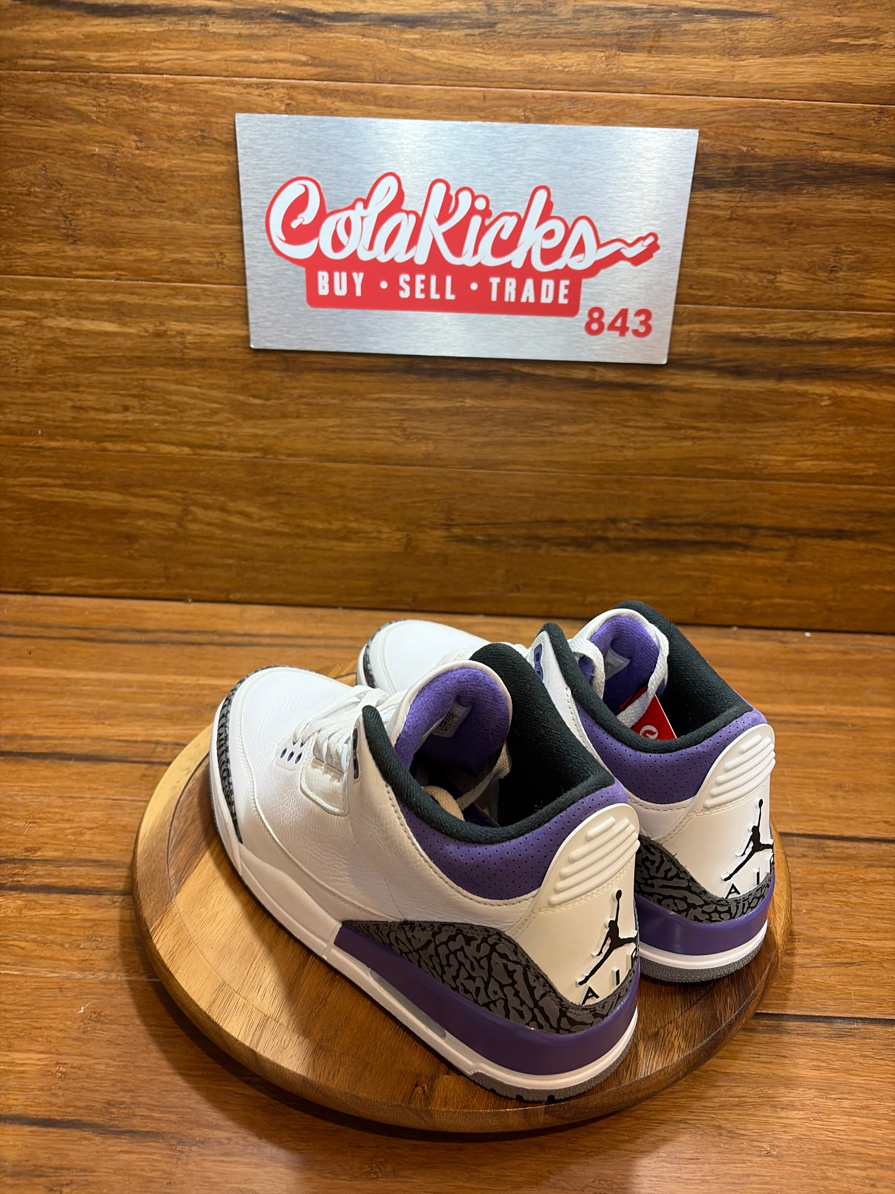 Jordan 3 Retro Dark Iris