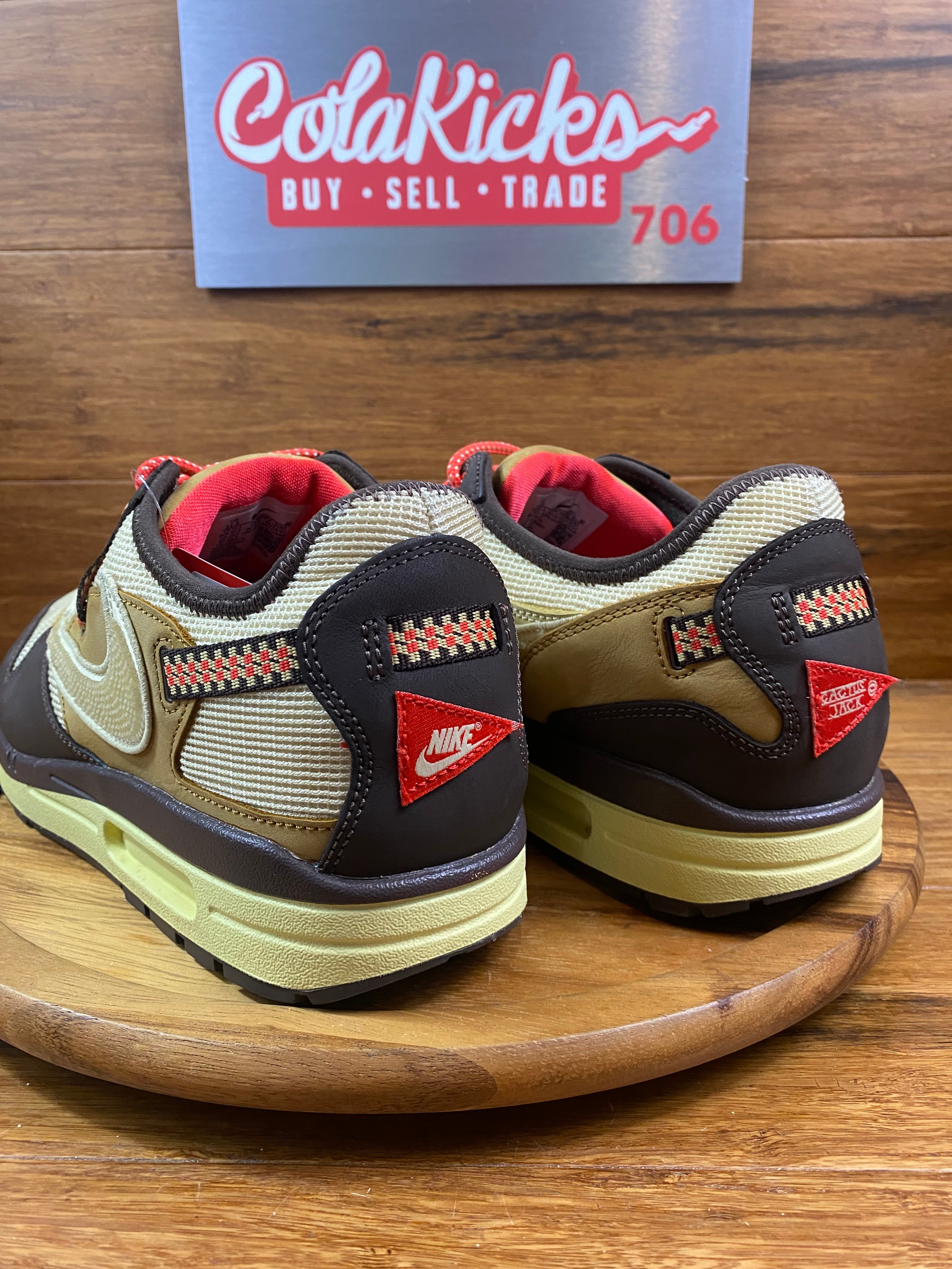 Nike Air Max 1 Travis Scott Cactus Jack Baroque Brown