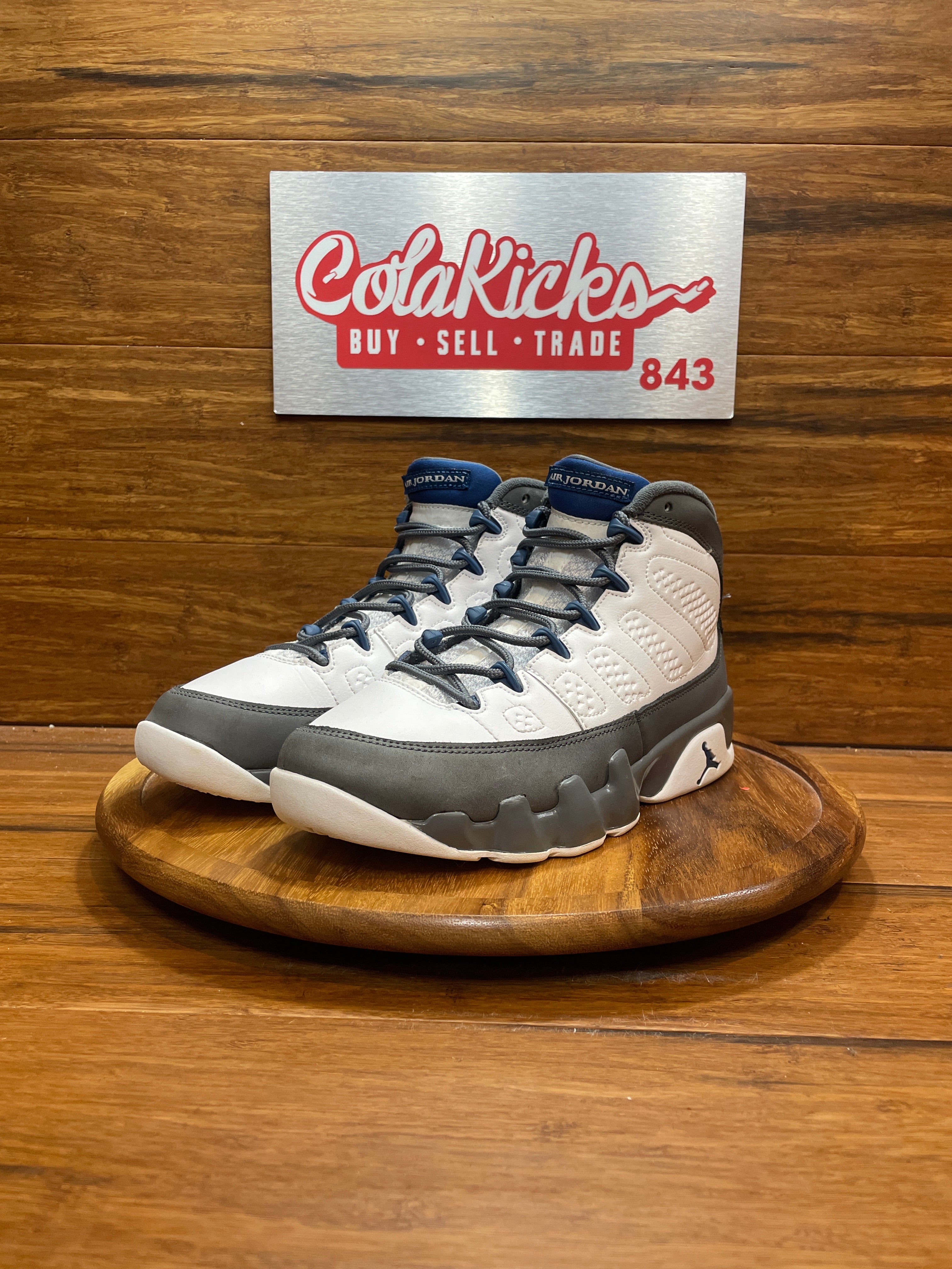 Jordan 9 Retro Flint Grey French Blue (2026) (GS)