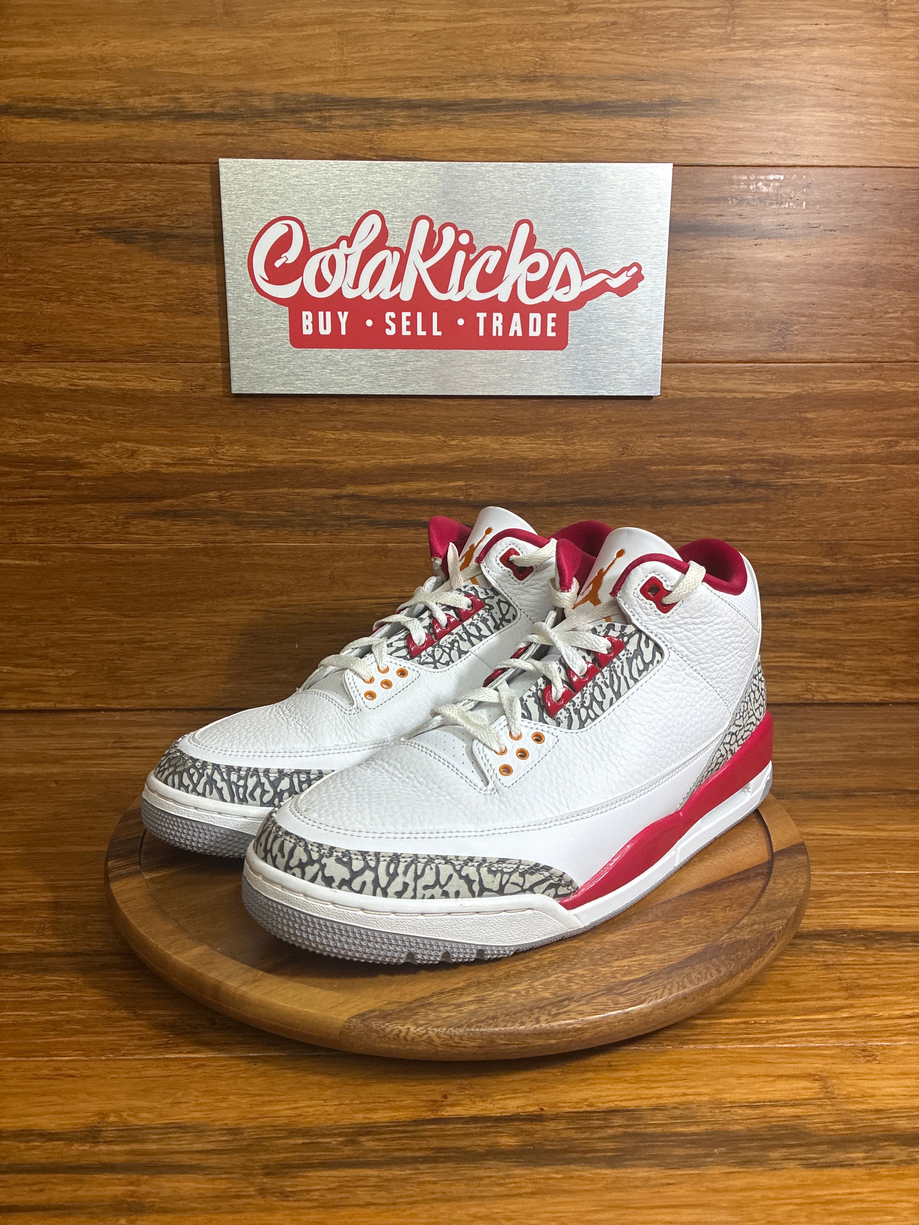 Jordan 3 Retro Cardinal Red