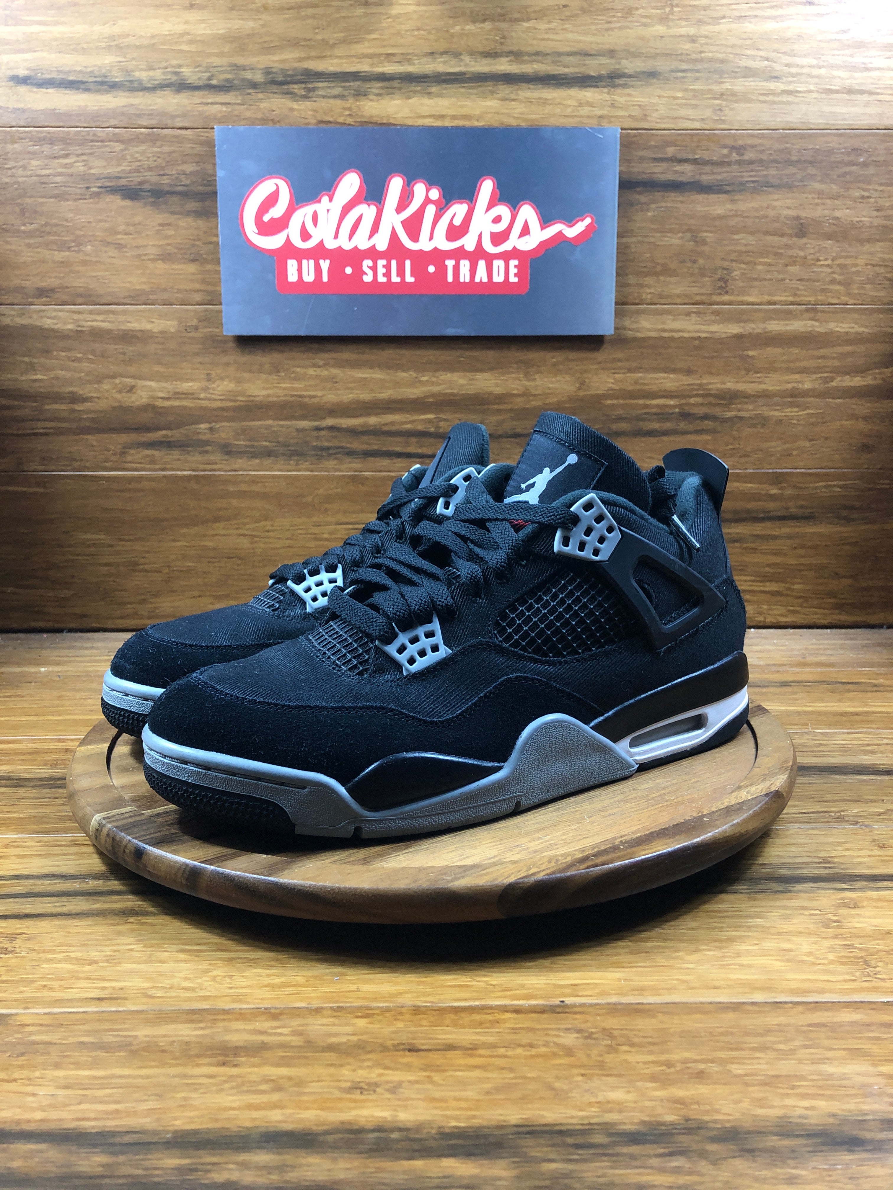 Jordan 4 Retro SE Black Canvas