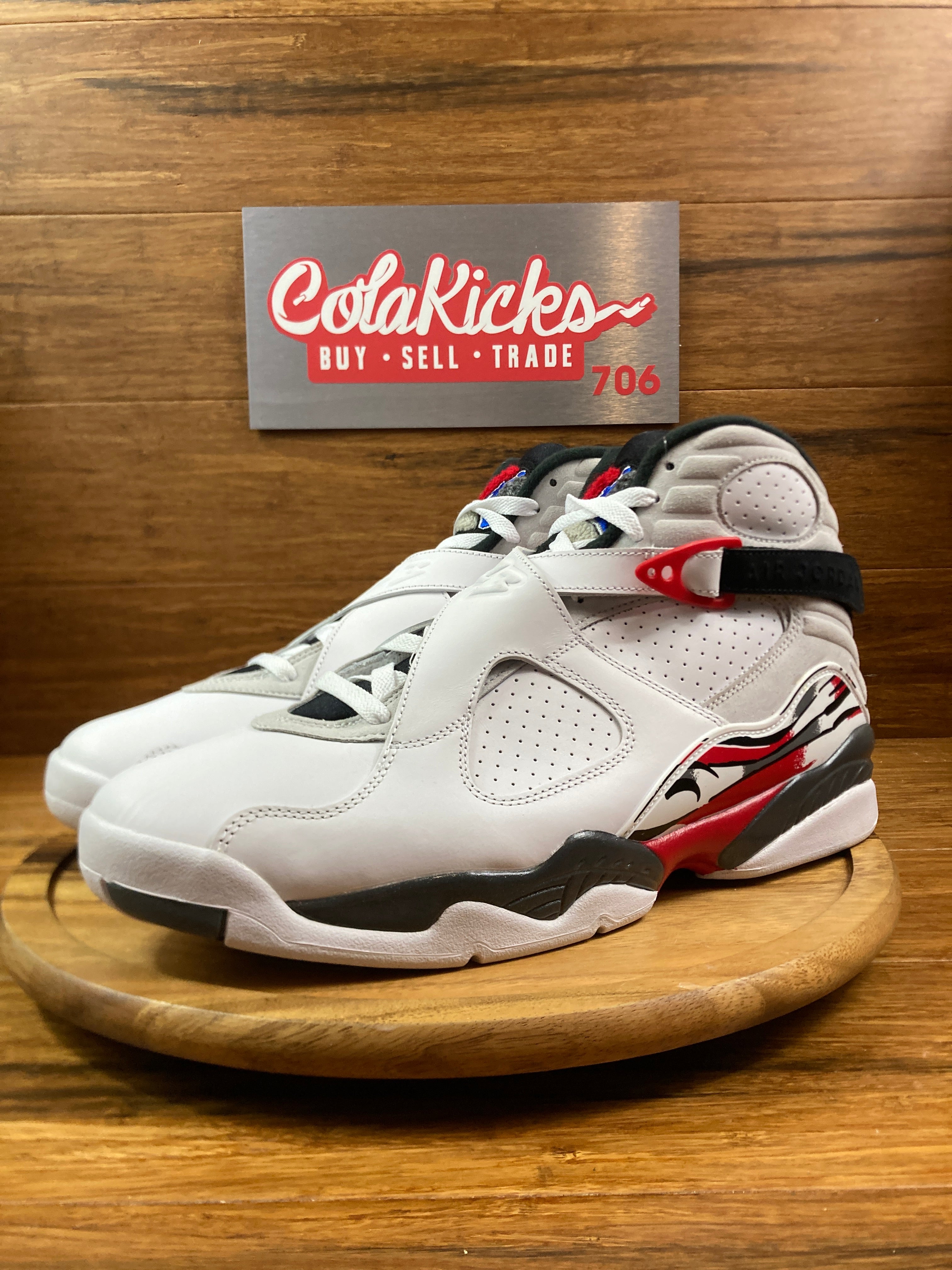 Jordan 8 Retro White True Red (2025)