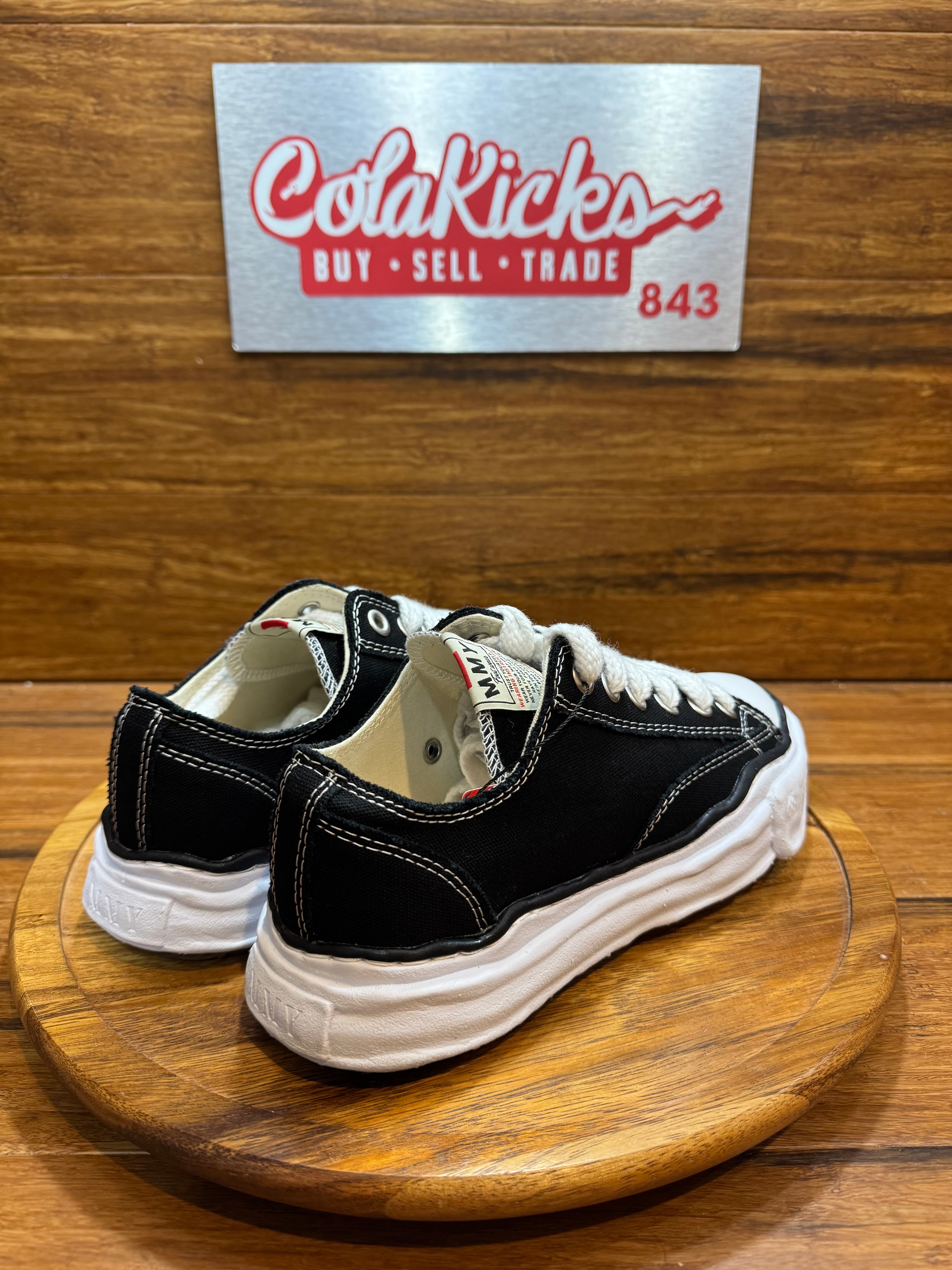 Maison Mihara Yasuhiro Peterson OG Sole Canvas Low Black