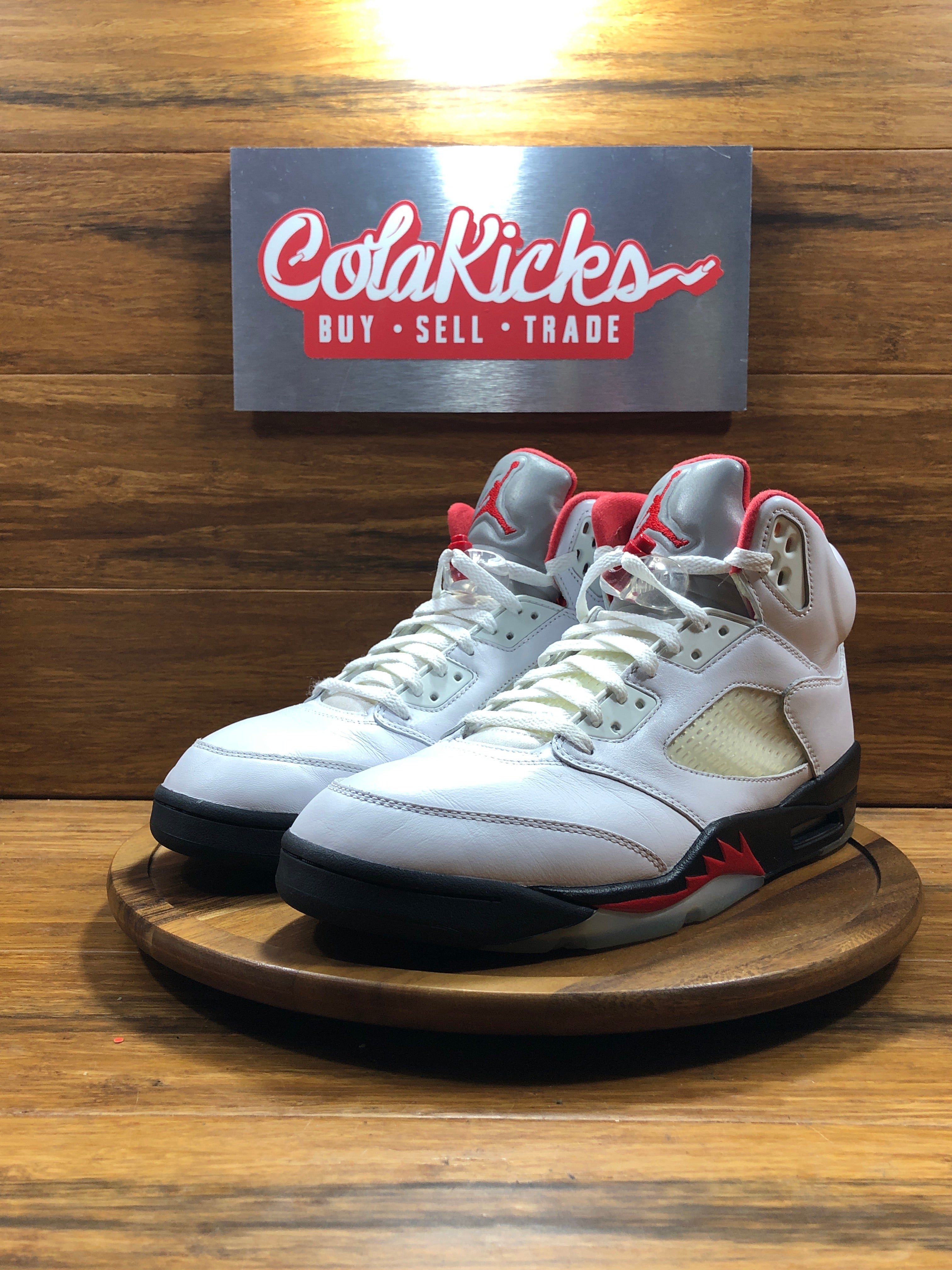 Jordan 5 Retro Fire Red Silver Tongue (2020)