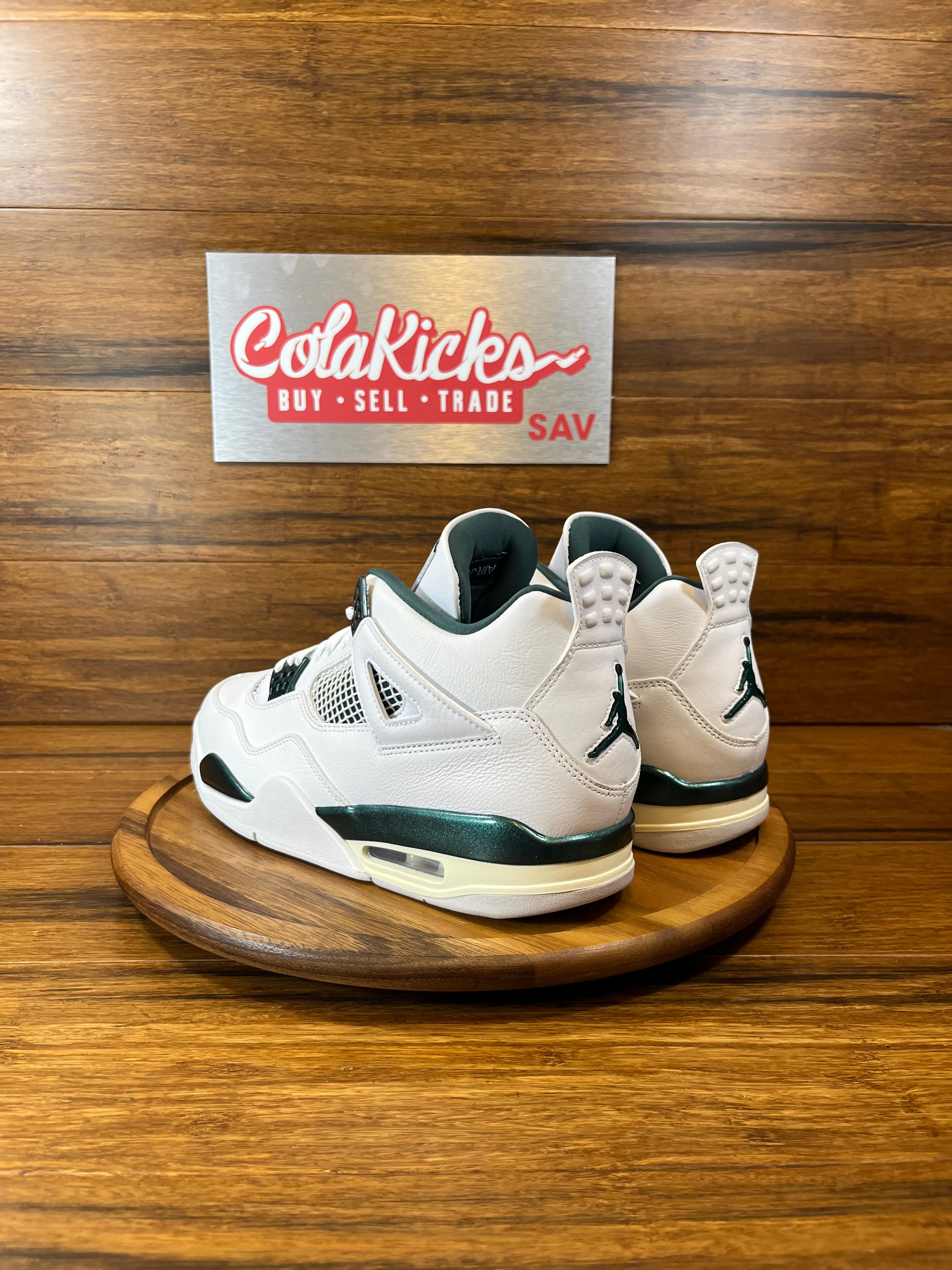 Jordan 4 Retro Oxidized Green