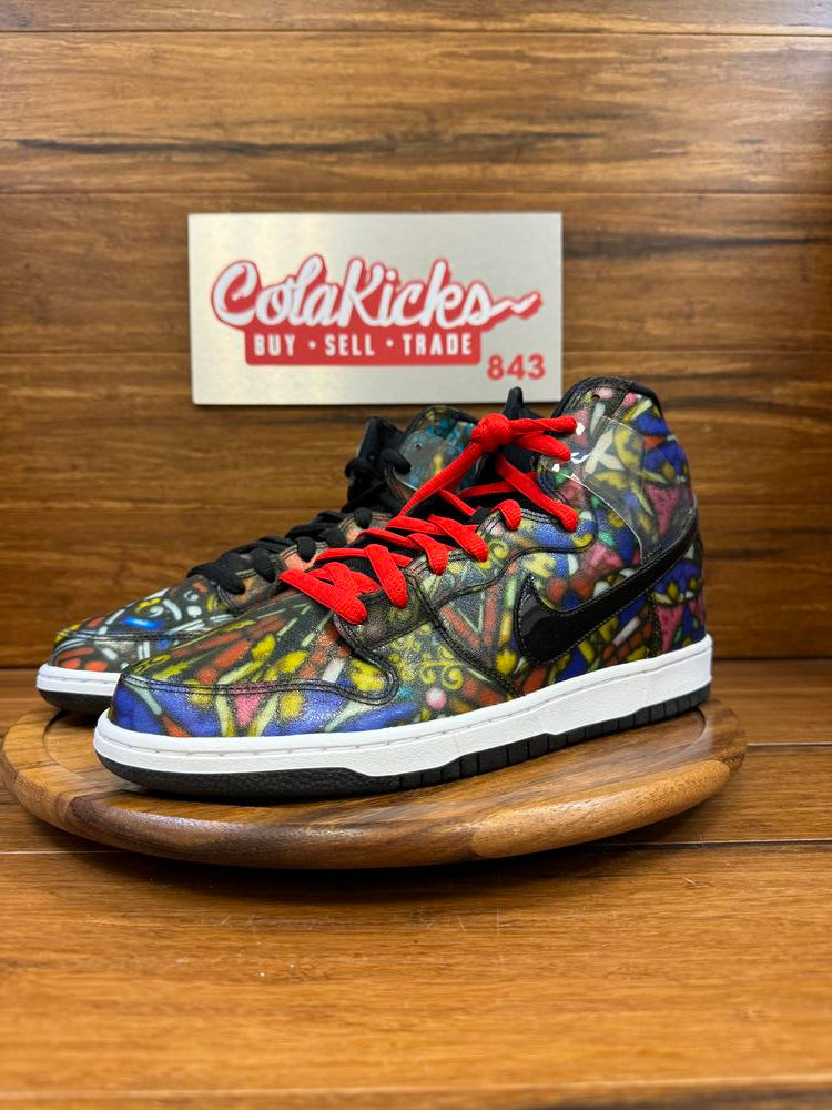 Nike SB Dunk High Concepts Stained Glass