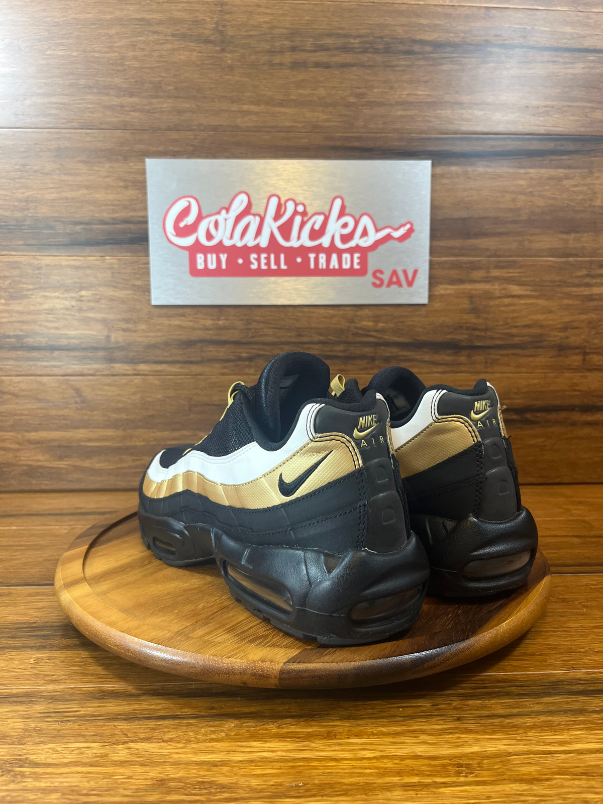 Nike Air Max 95 OG Black Metallic Gold White