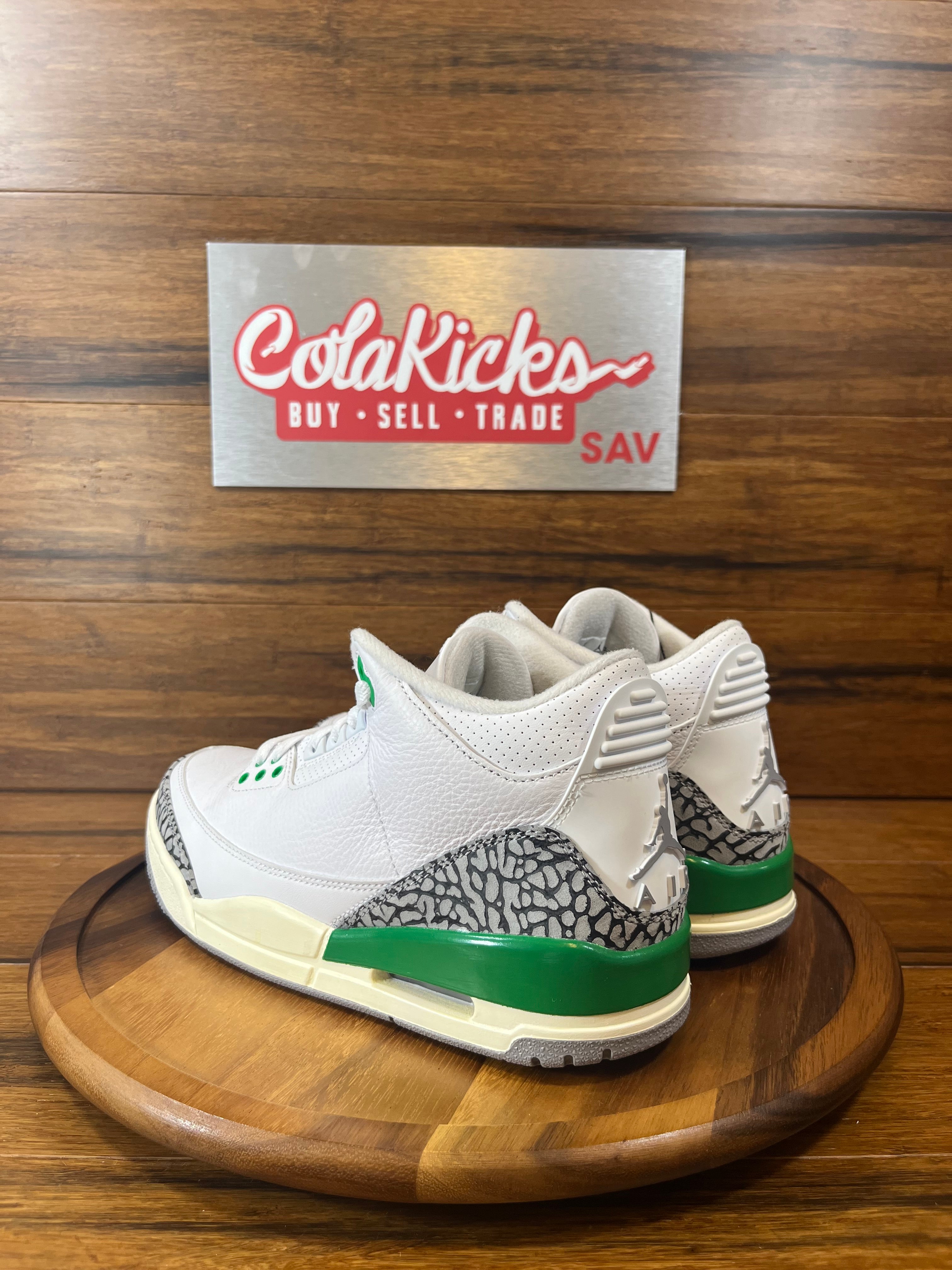 Jordan 3 Retro Lucky Green (Women's)