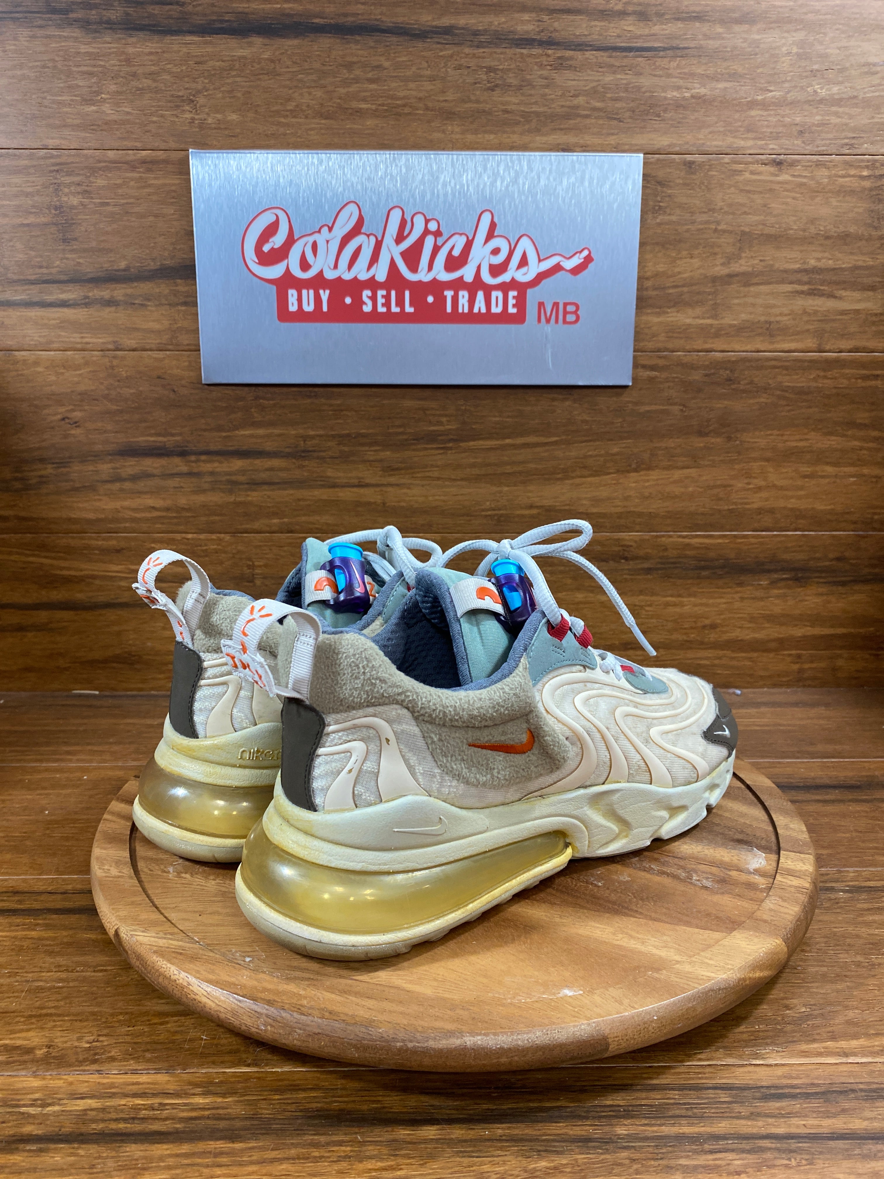 Nike Air Max 270 React ENG Travis Scott Cactus Trails