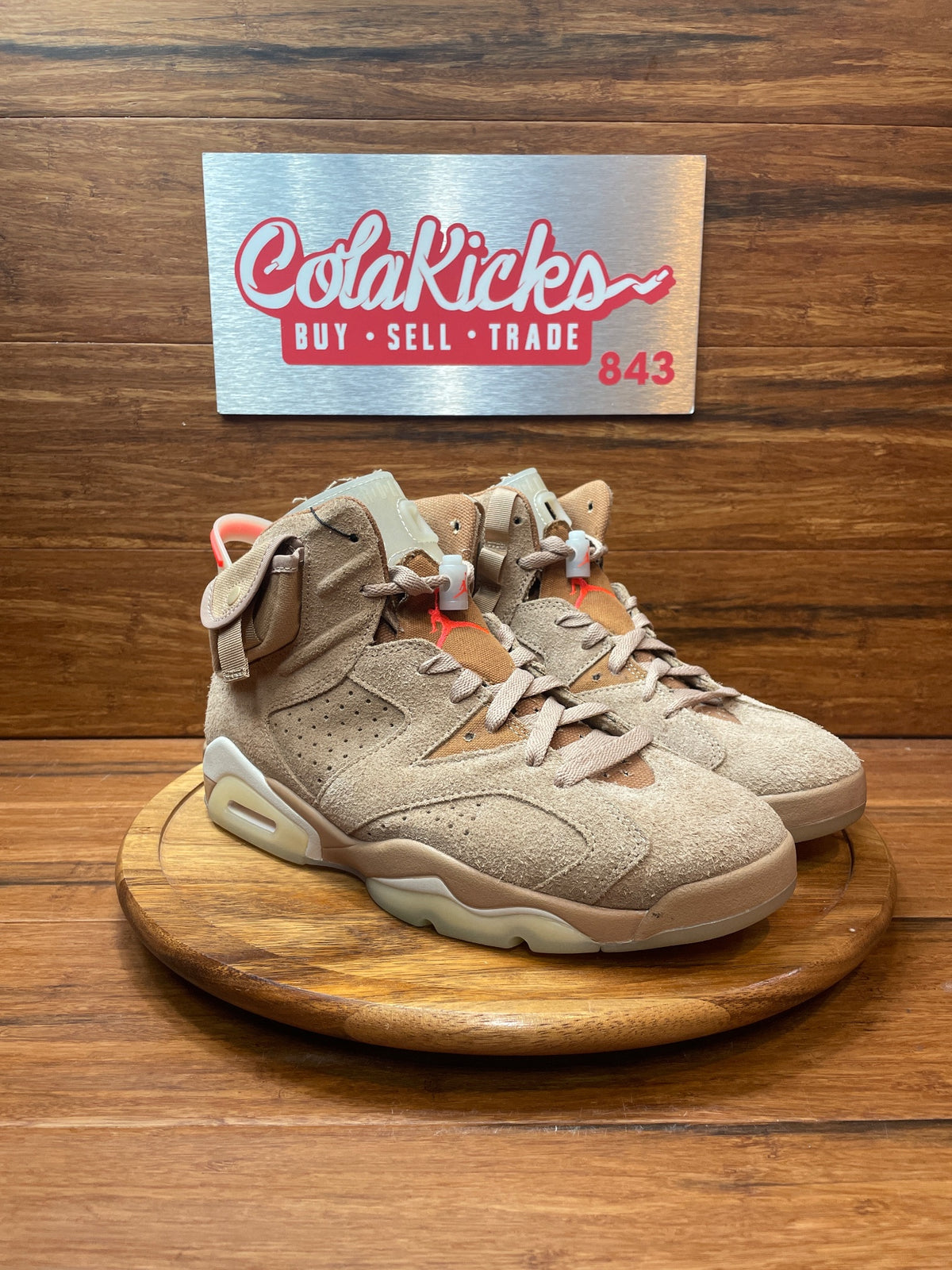 Jordan 6 Retro Travis Scott British Khaki