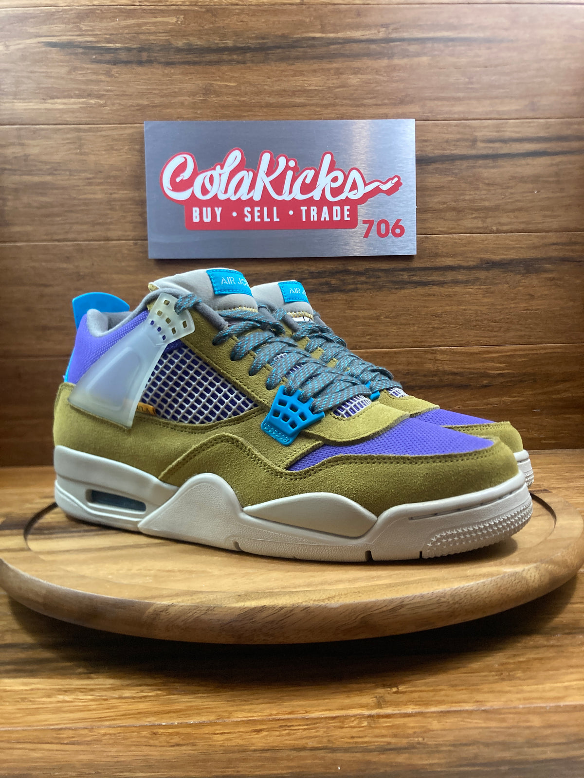 Jordan 4 Retro SP 30th Anniversary Union Desert Moss