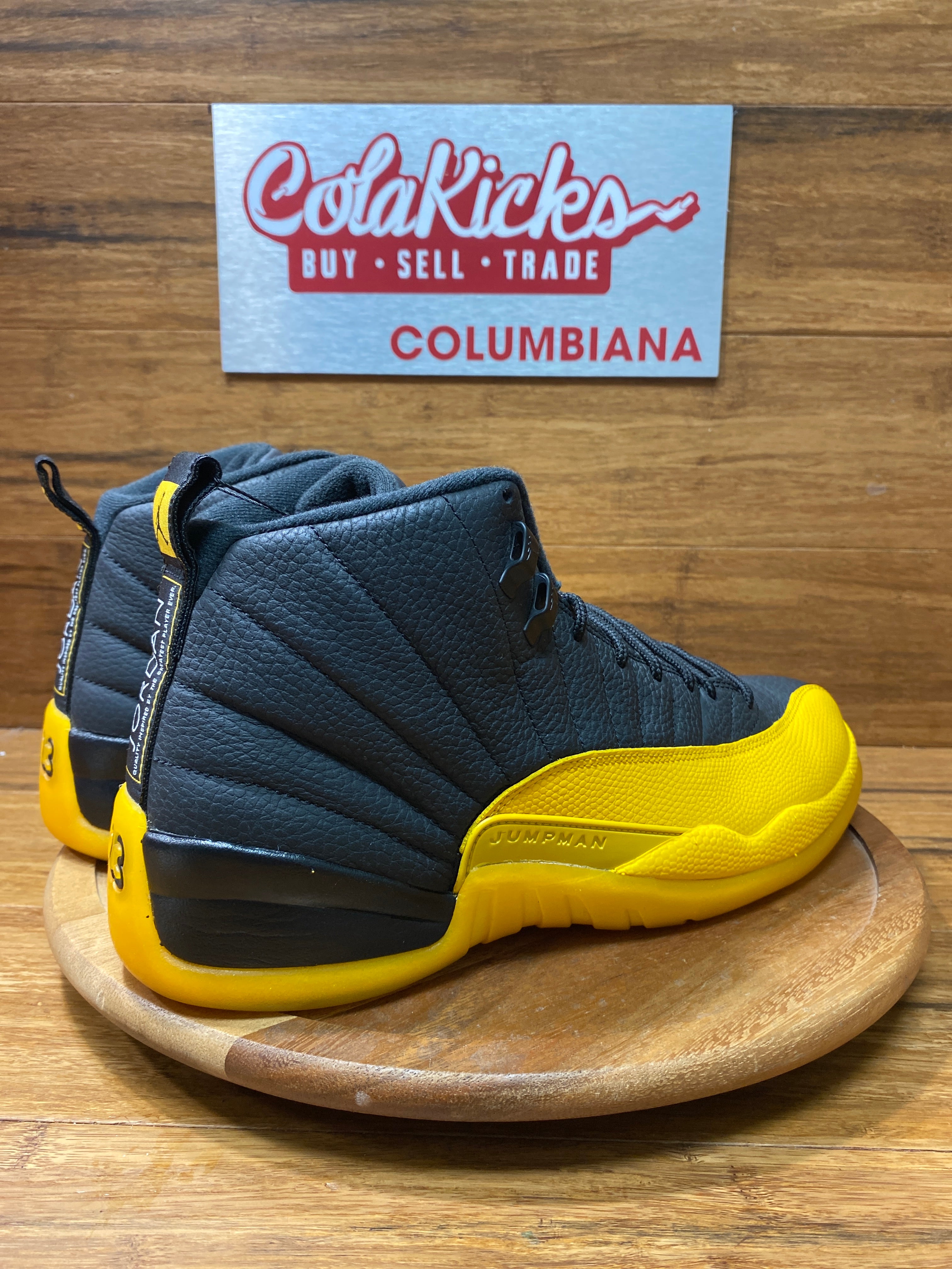 Jordan 12 Retro Black University Gold