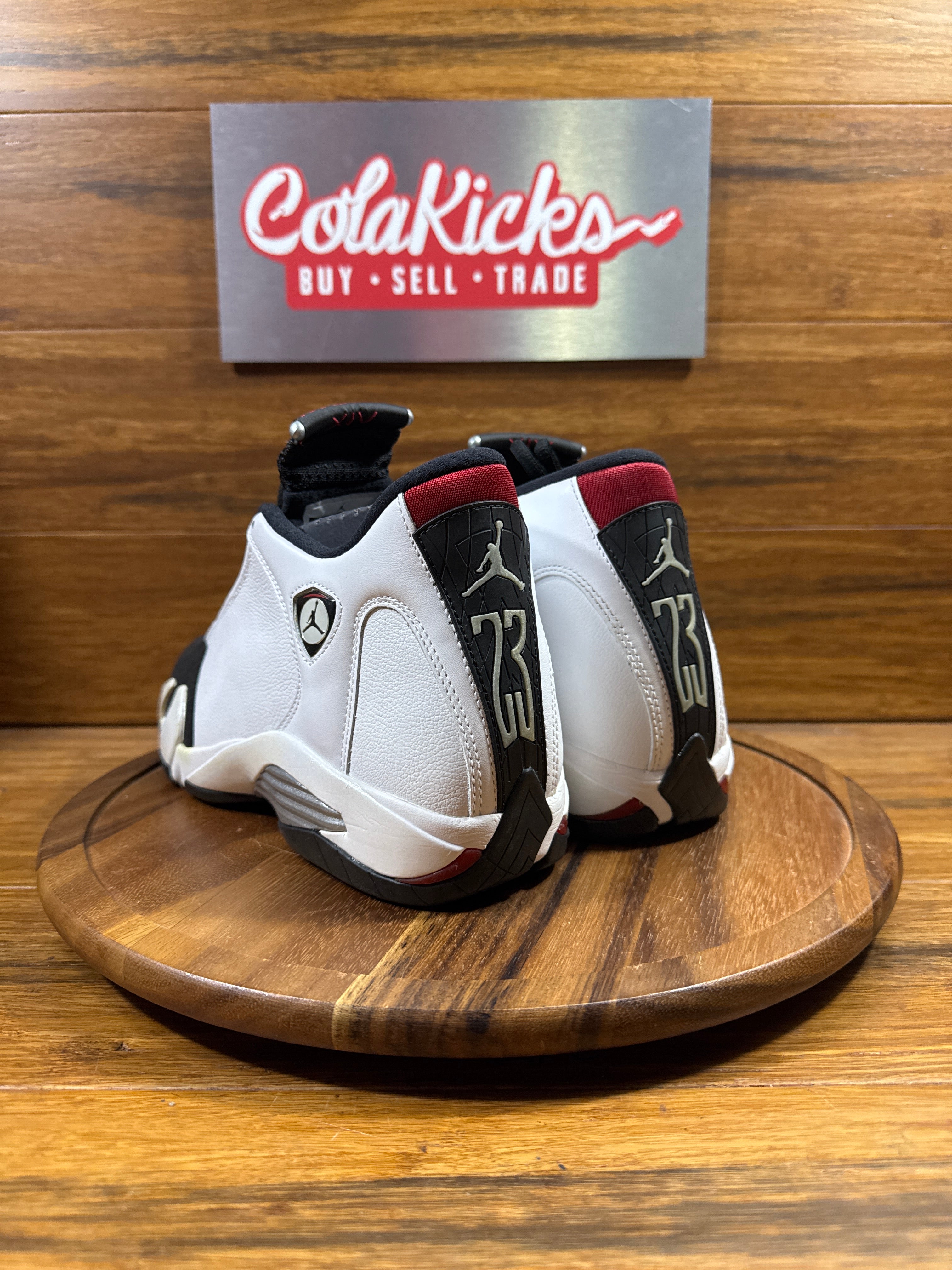 Jordan 14 Retro Black Toe (2014) OXIDIZED