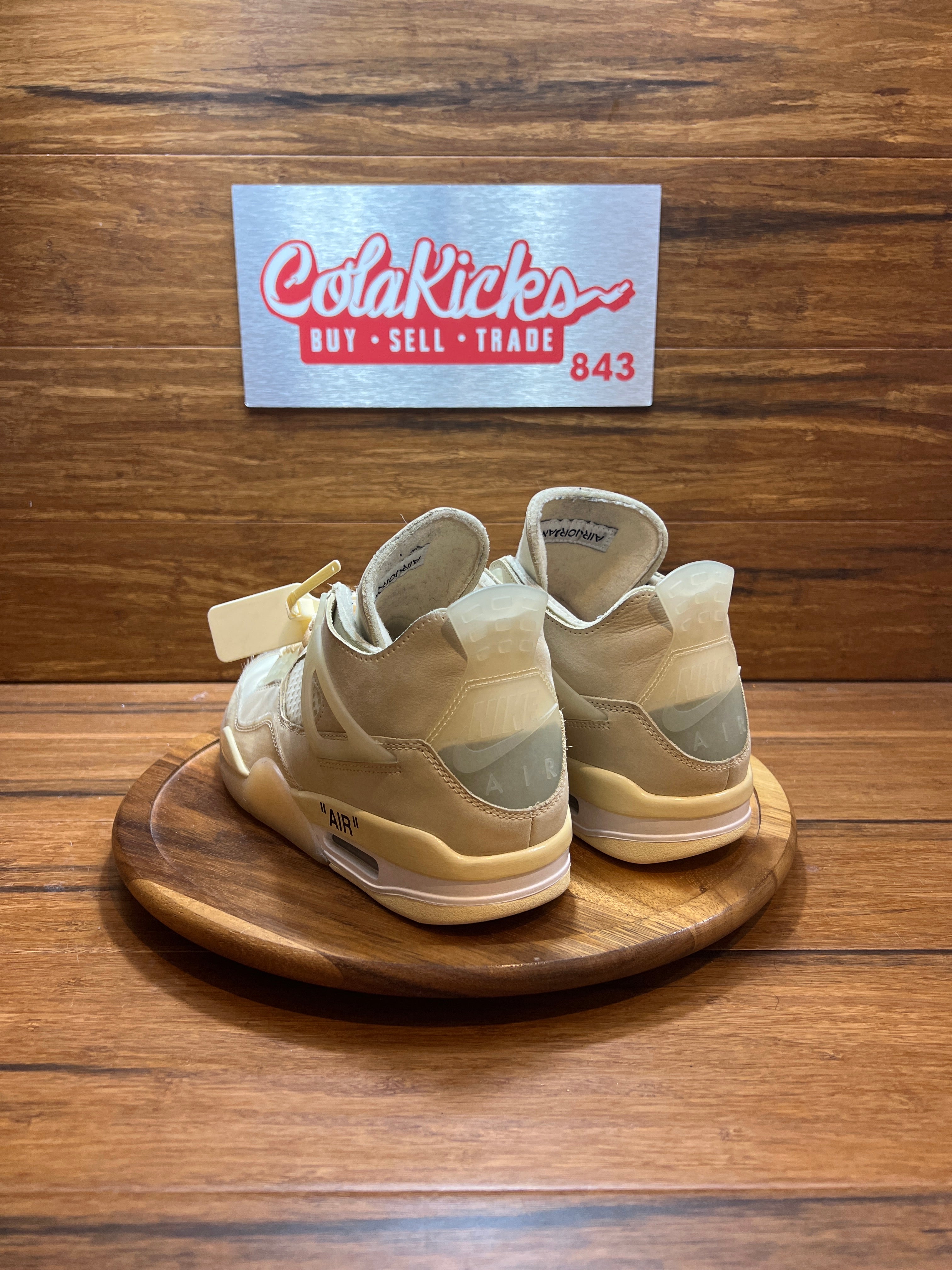 Jordan 4 Retro Off-White Sail (Women's)