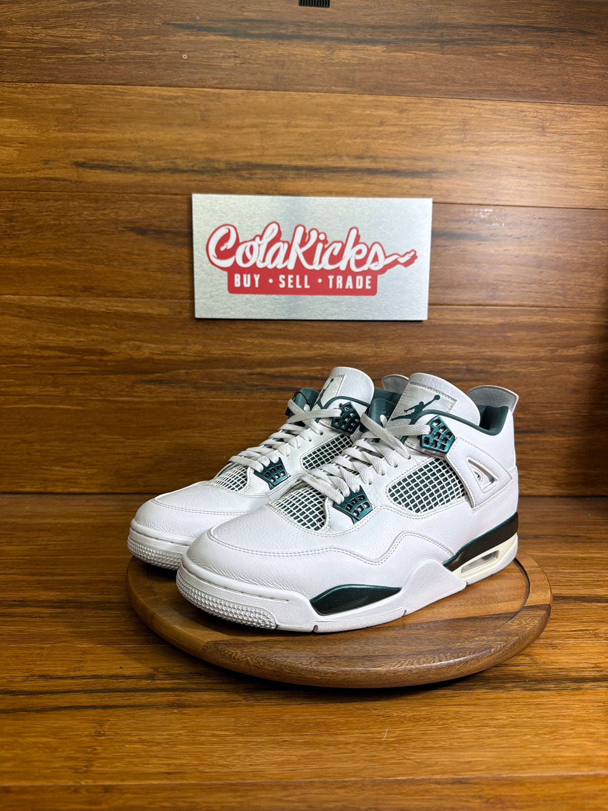 Jordan 4 Retro Oxidized Green
