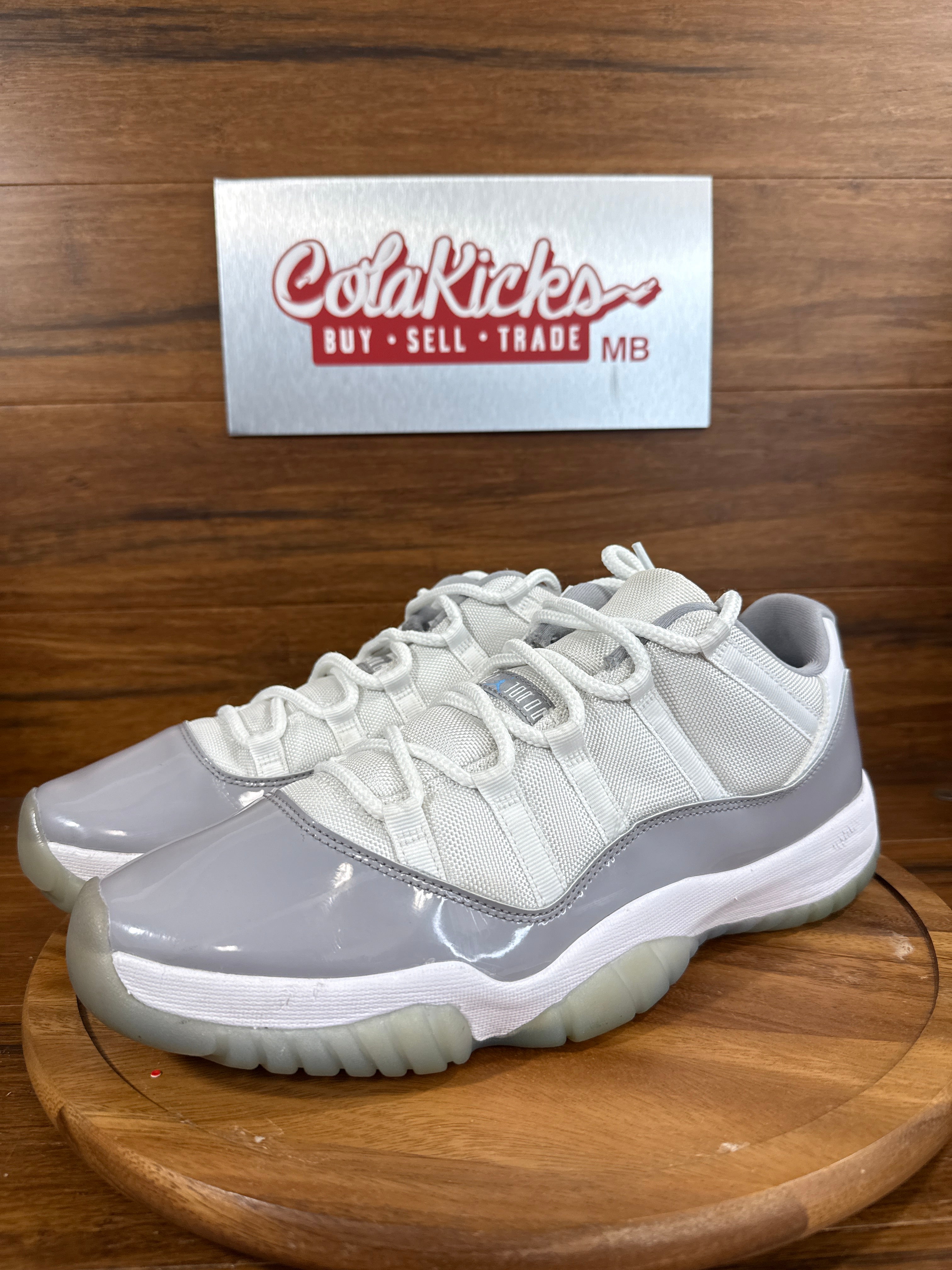 Jordan 11 Retro Low Cement Grey