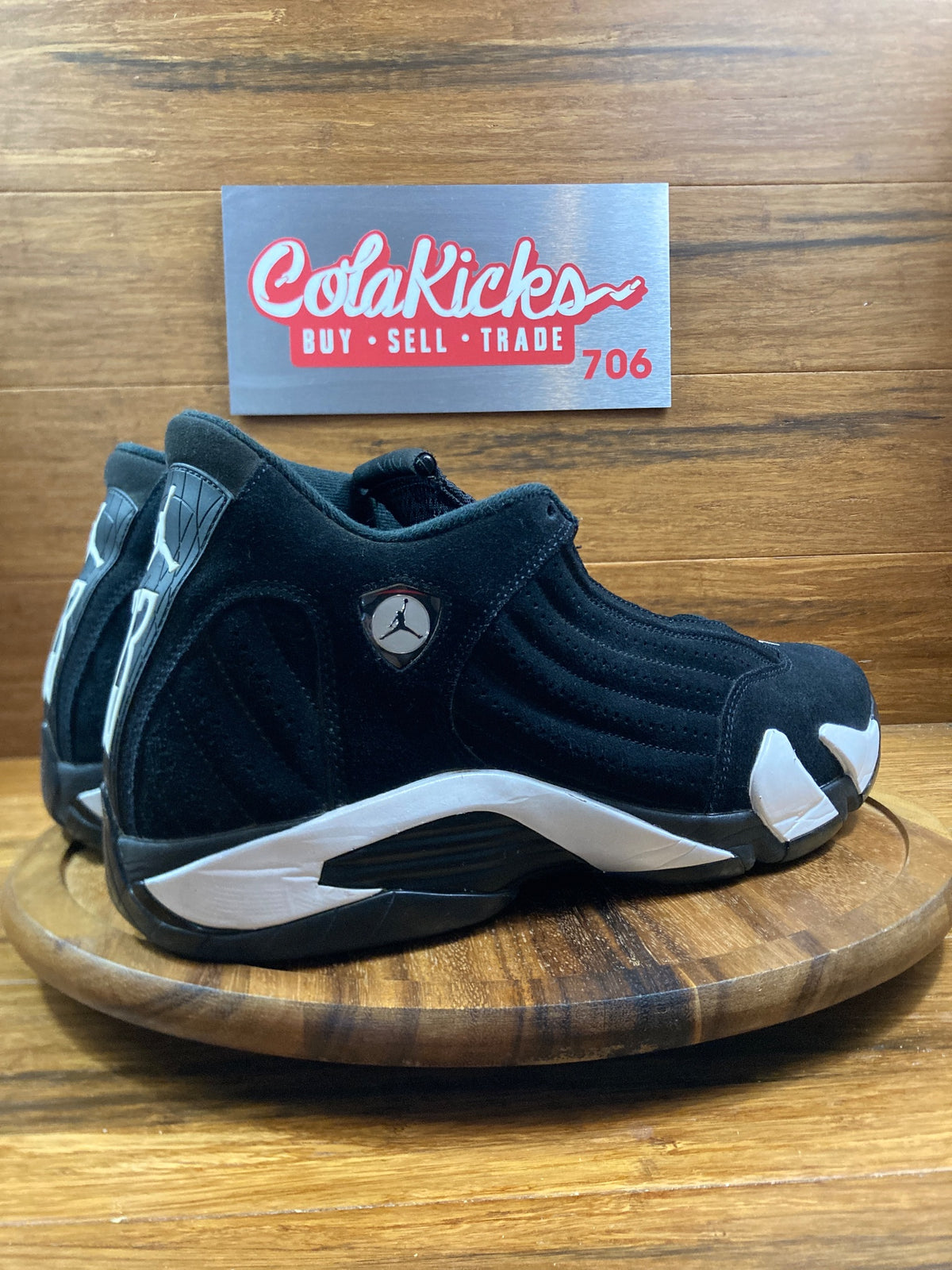 Jordan 14 Retro Black White