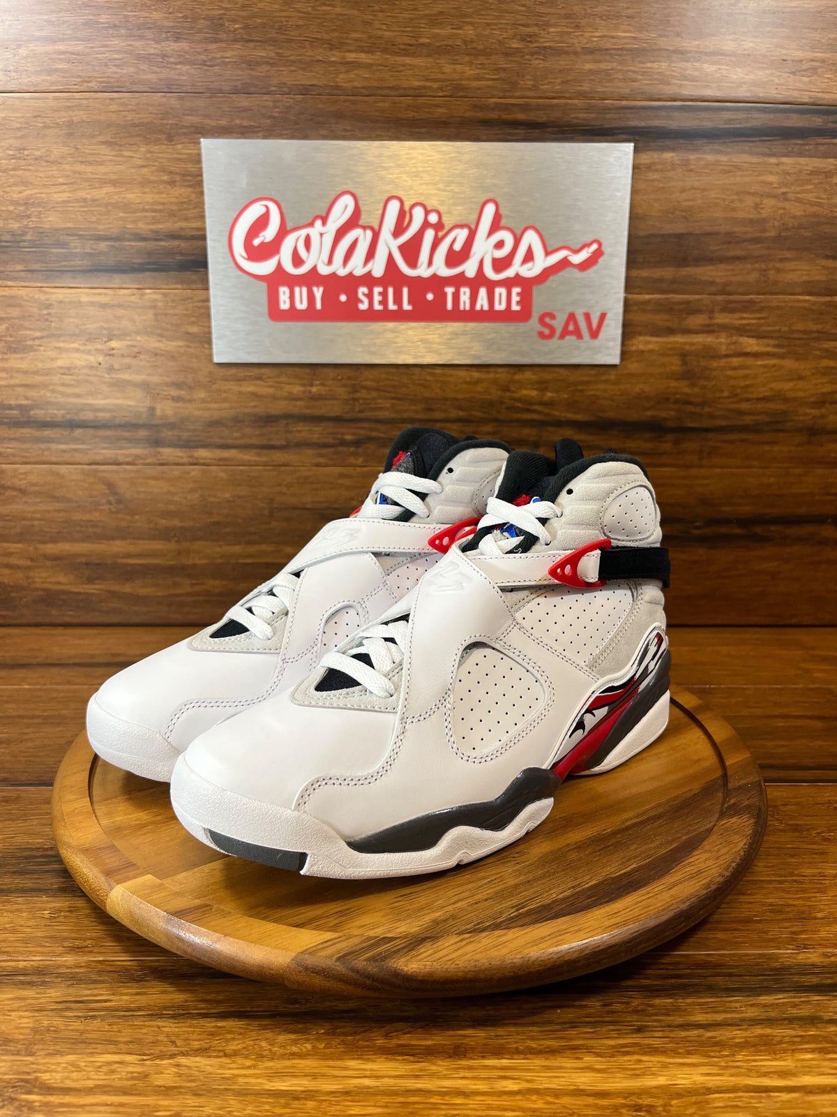 Jordan 8 Retro White True Red (2025)