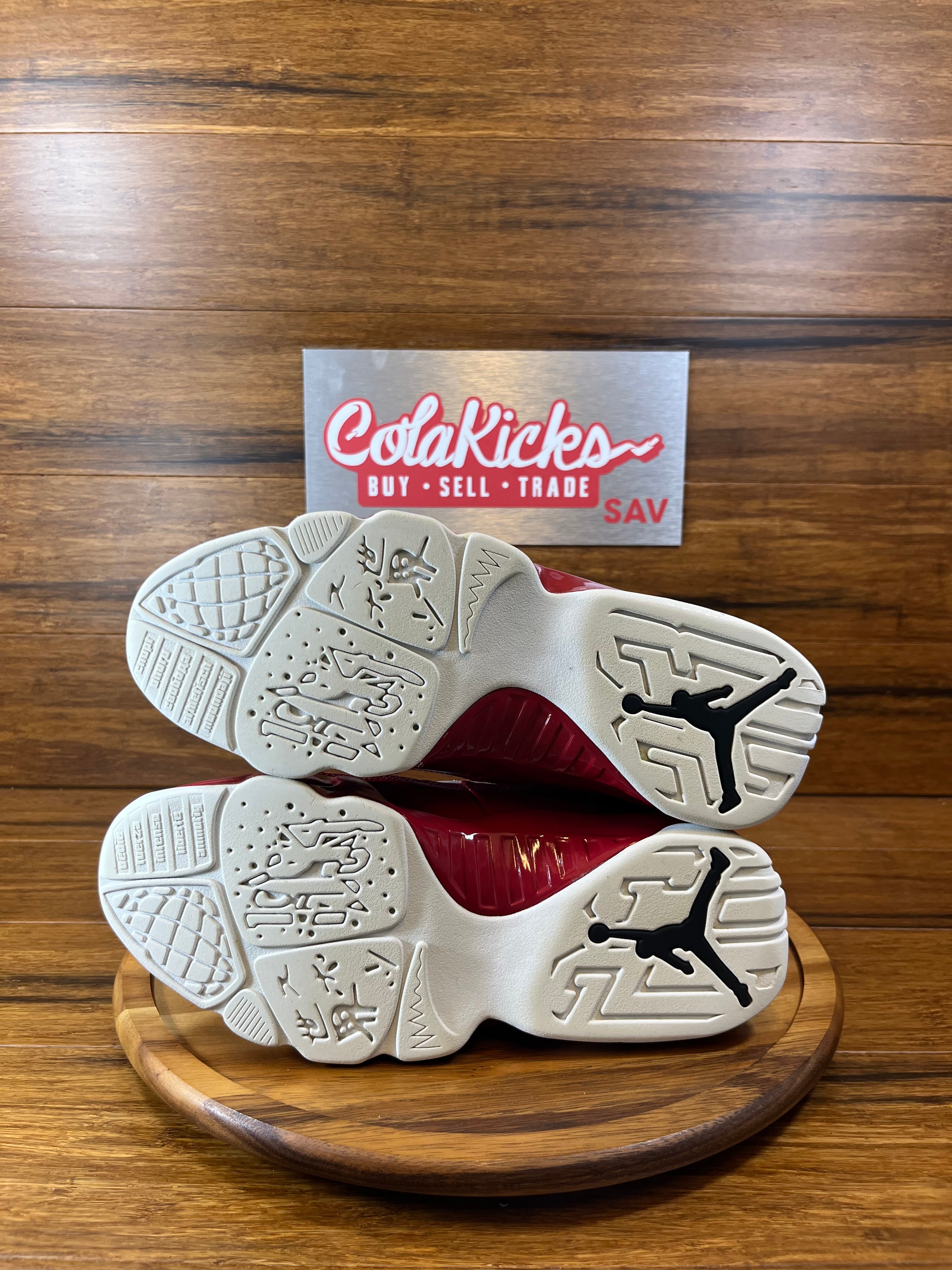 Jordan 9 Retro White Gym Red