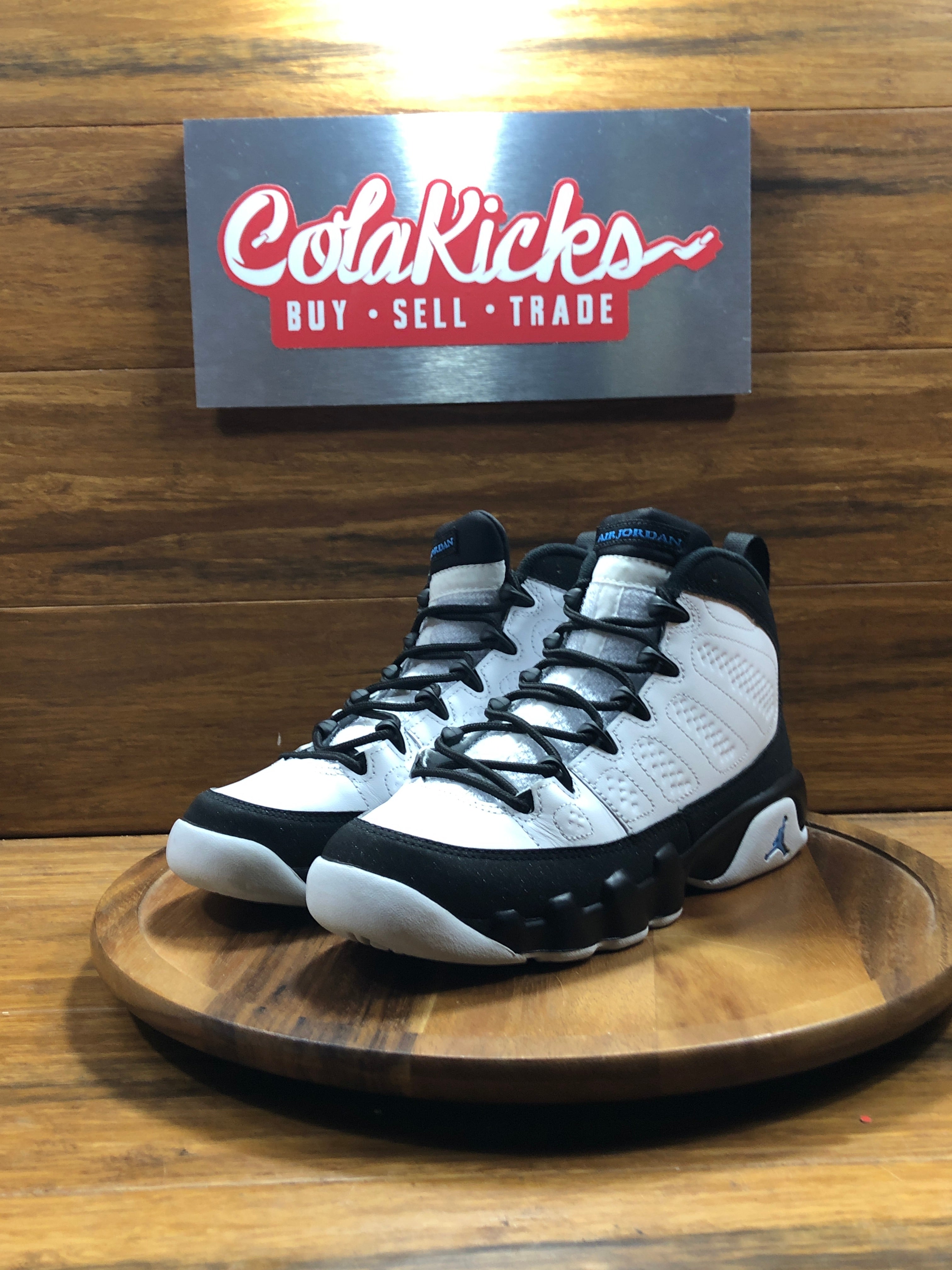 Jordan 9 Retro University Blue (GS)