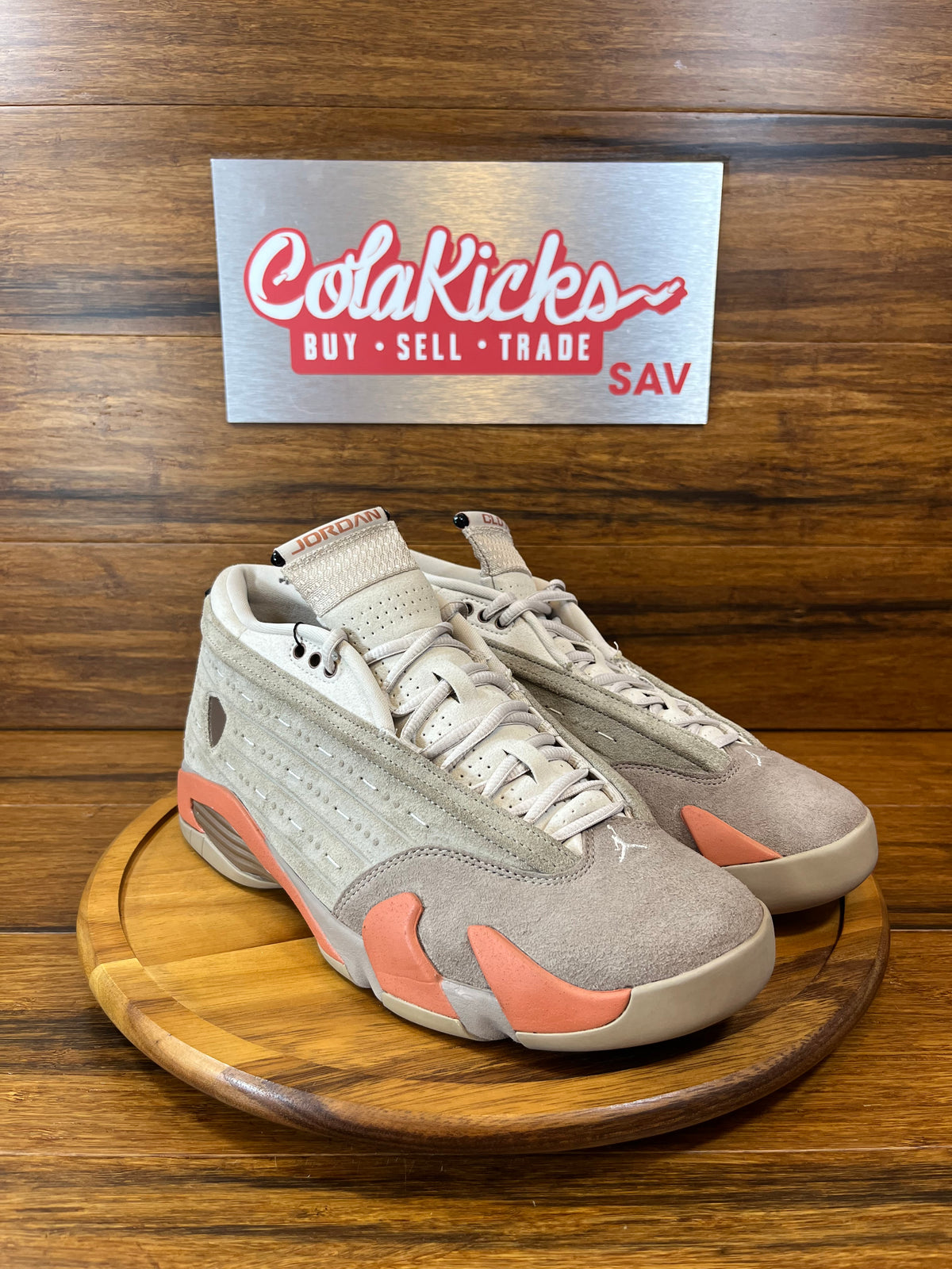 Jordan 14 Retro Low CLOT Terra Blush