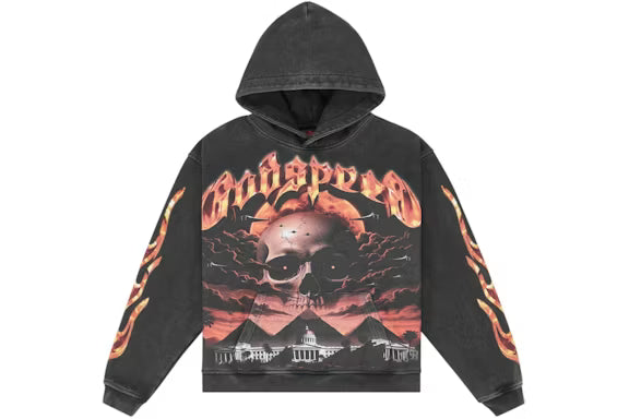 GodSpeed Echoes Empire Black Hoodie MB