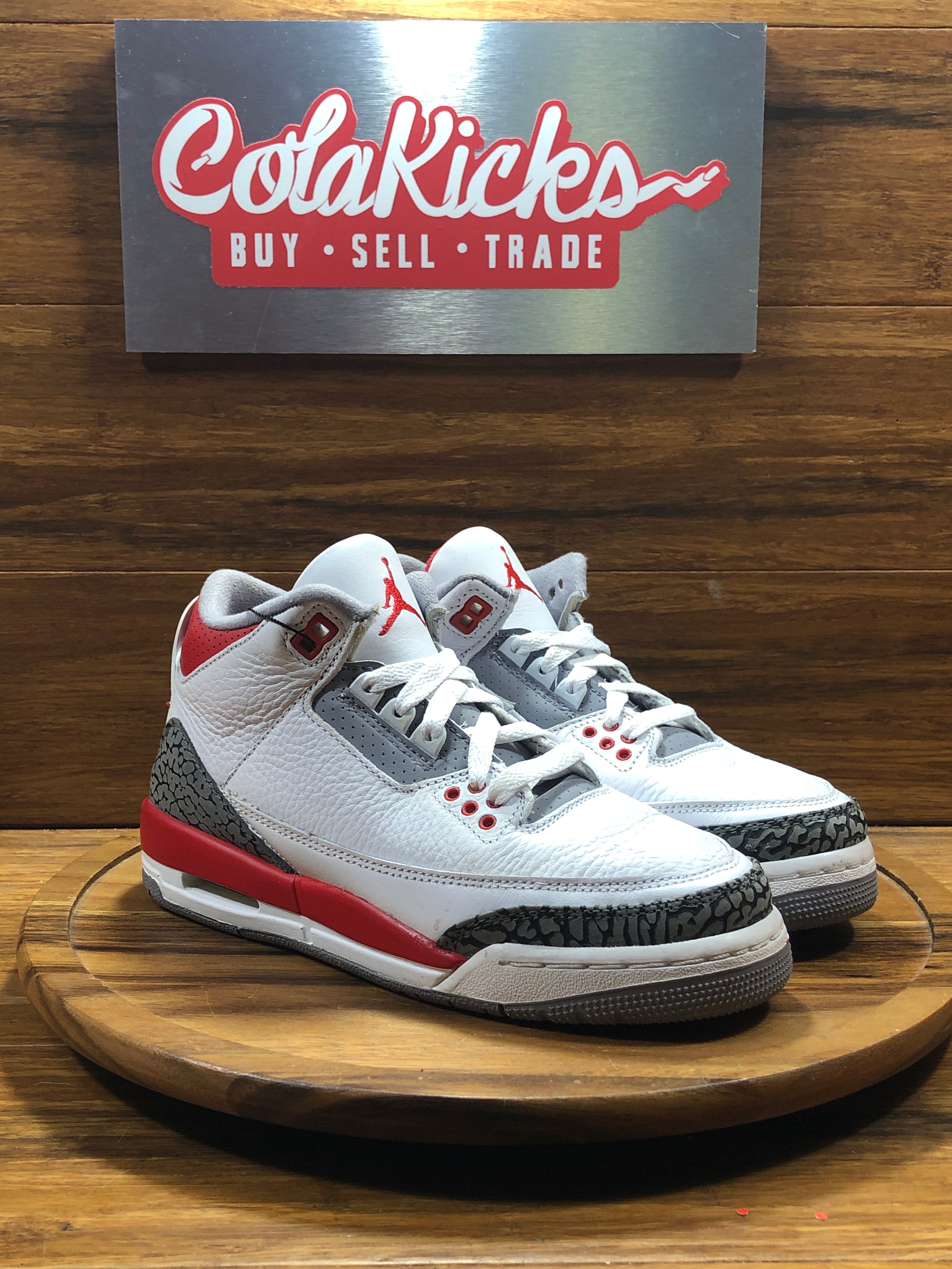 Jordan 3 Retro Fire Red (2022) (GS)