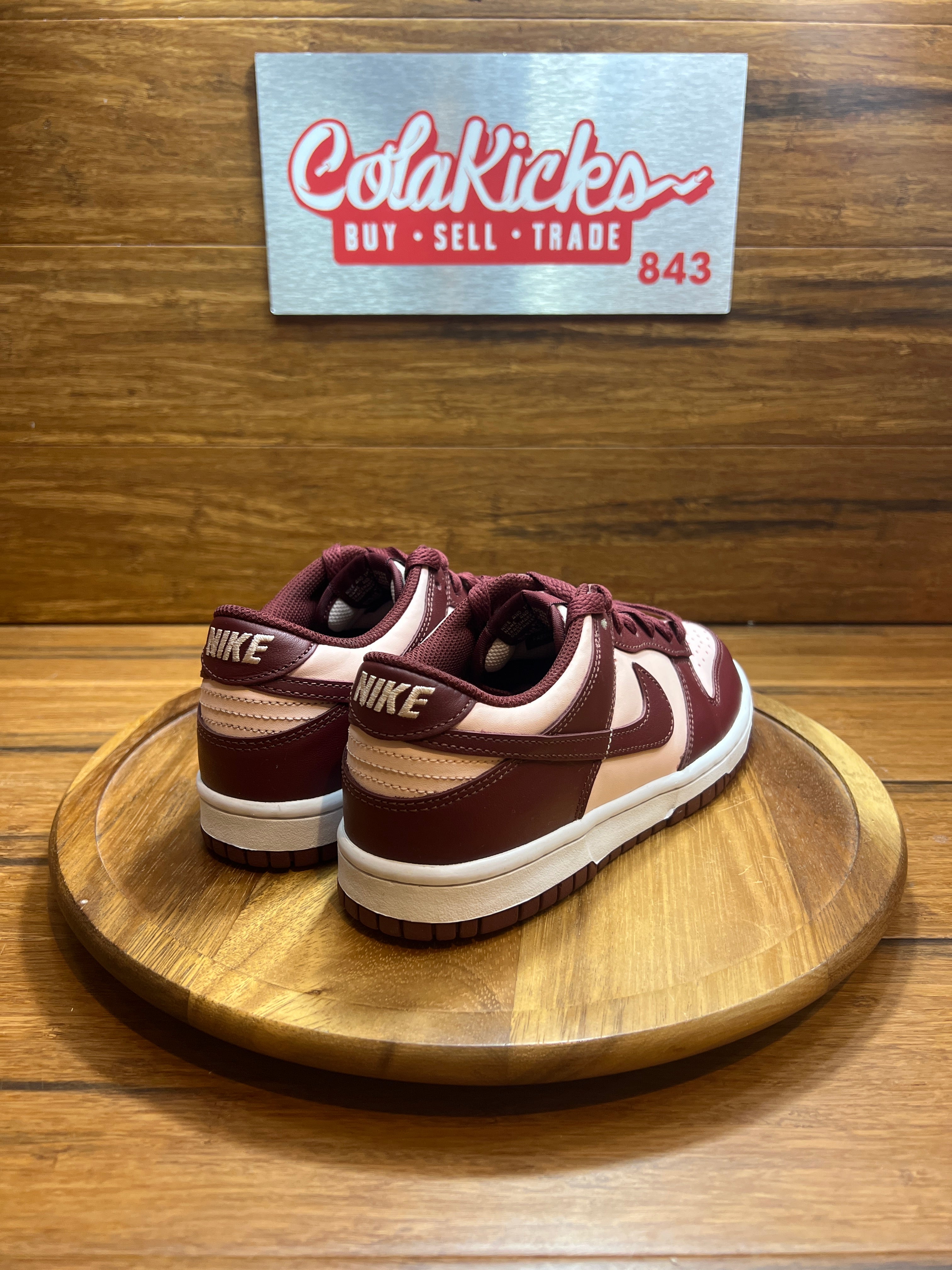 Nike Dunk Low Dark Team Red Echo Pink (GS)