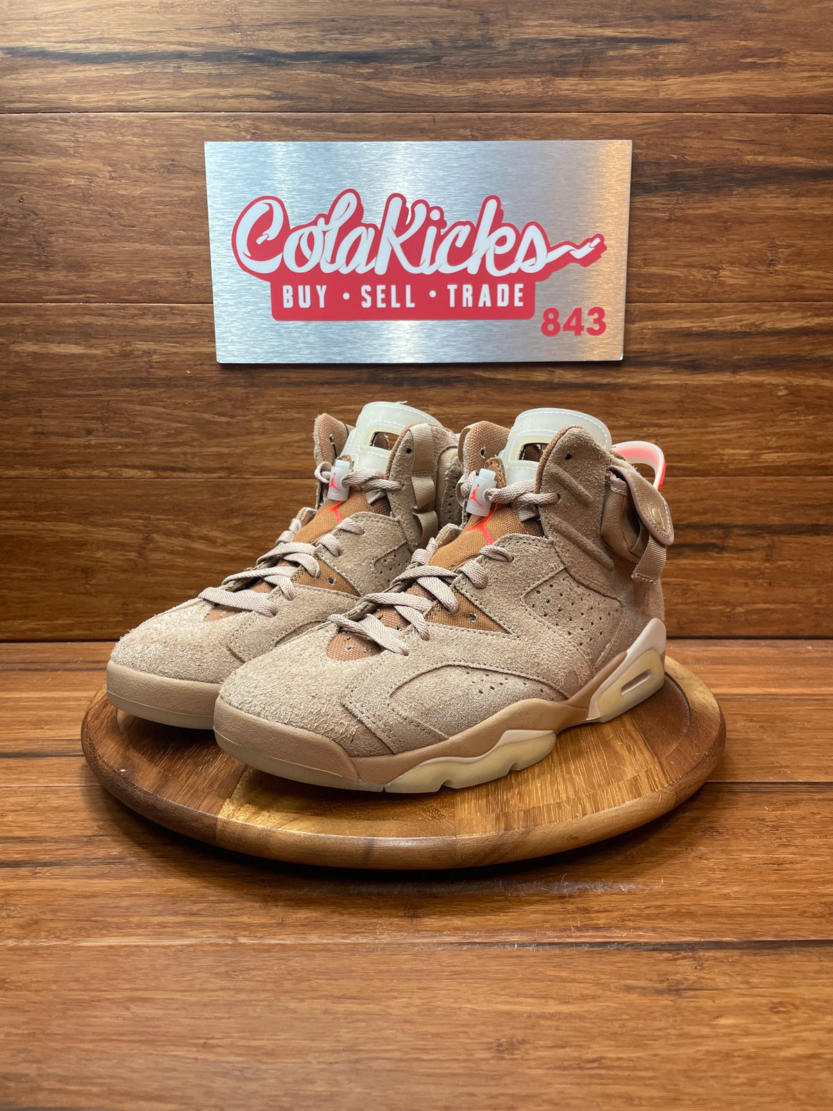 Jordan 6 Retro Travis Scott British Khaki