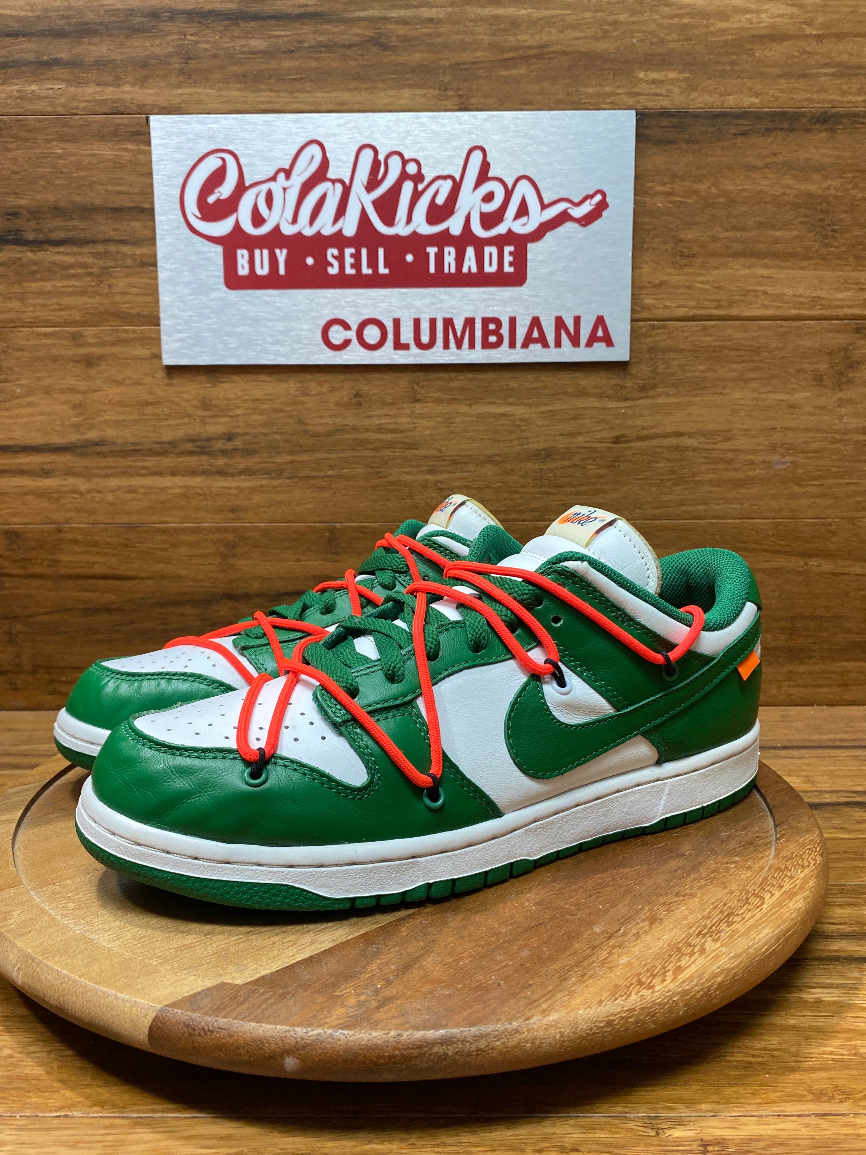 Nike Dunk Low Off-White Pine Green