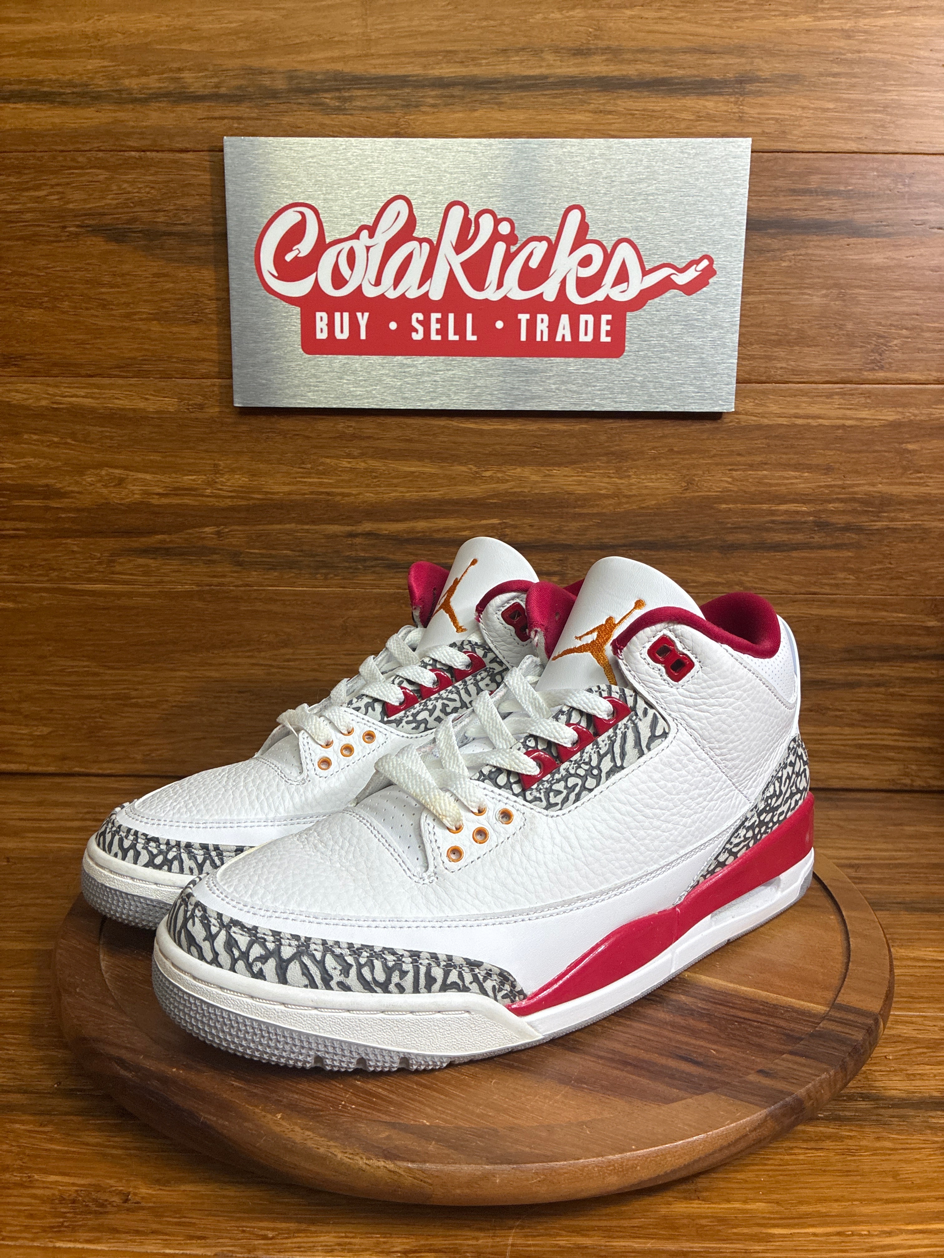 Jordan 3 Retro Cardinal Red