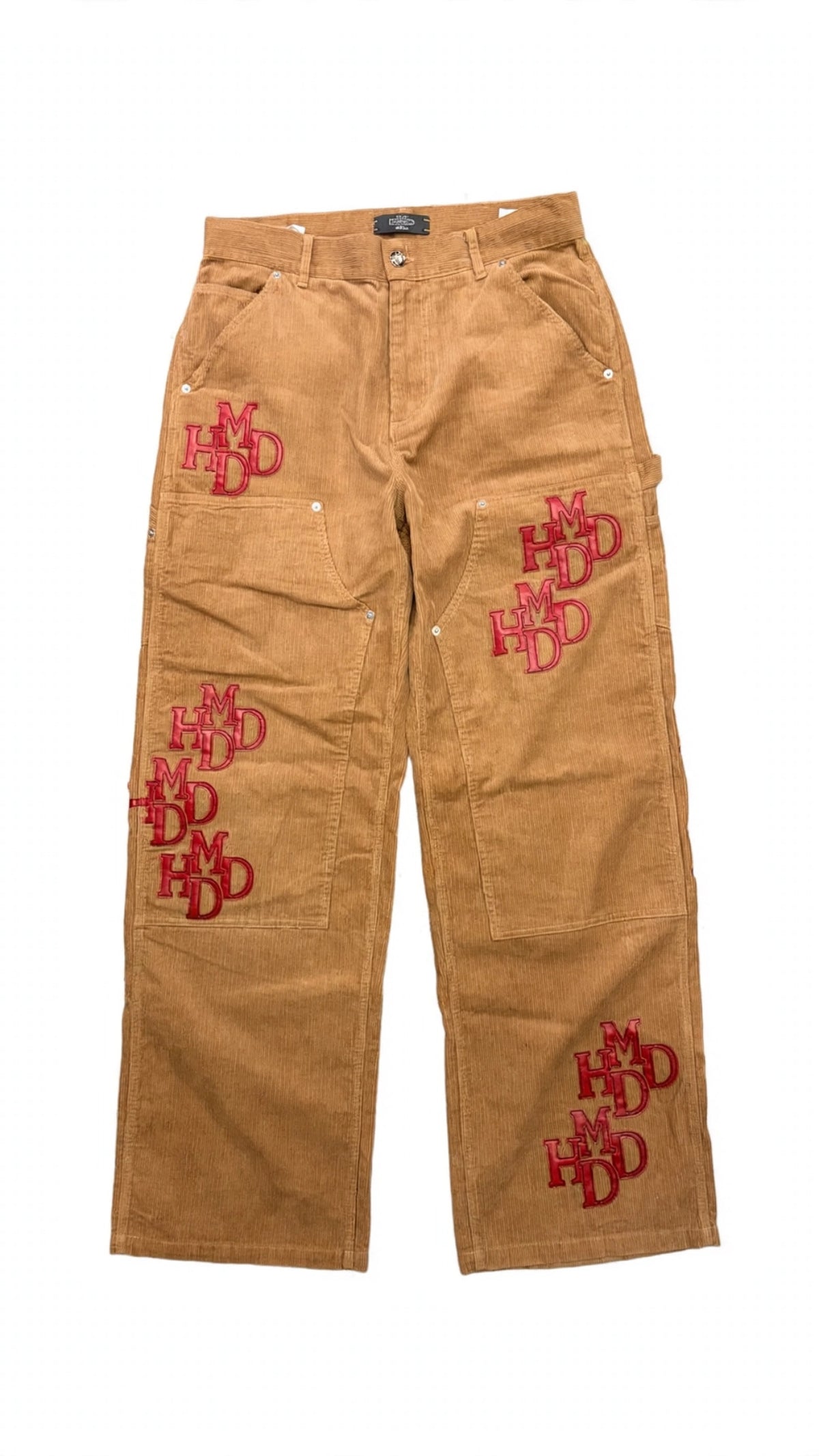 HMDD Patched Double Knee Corduroy Pants