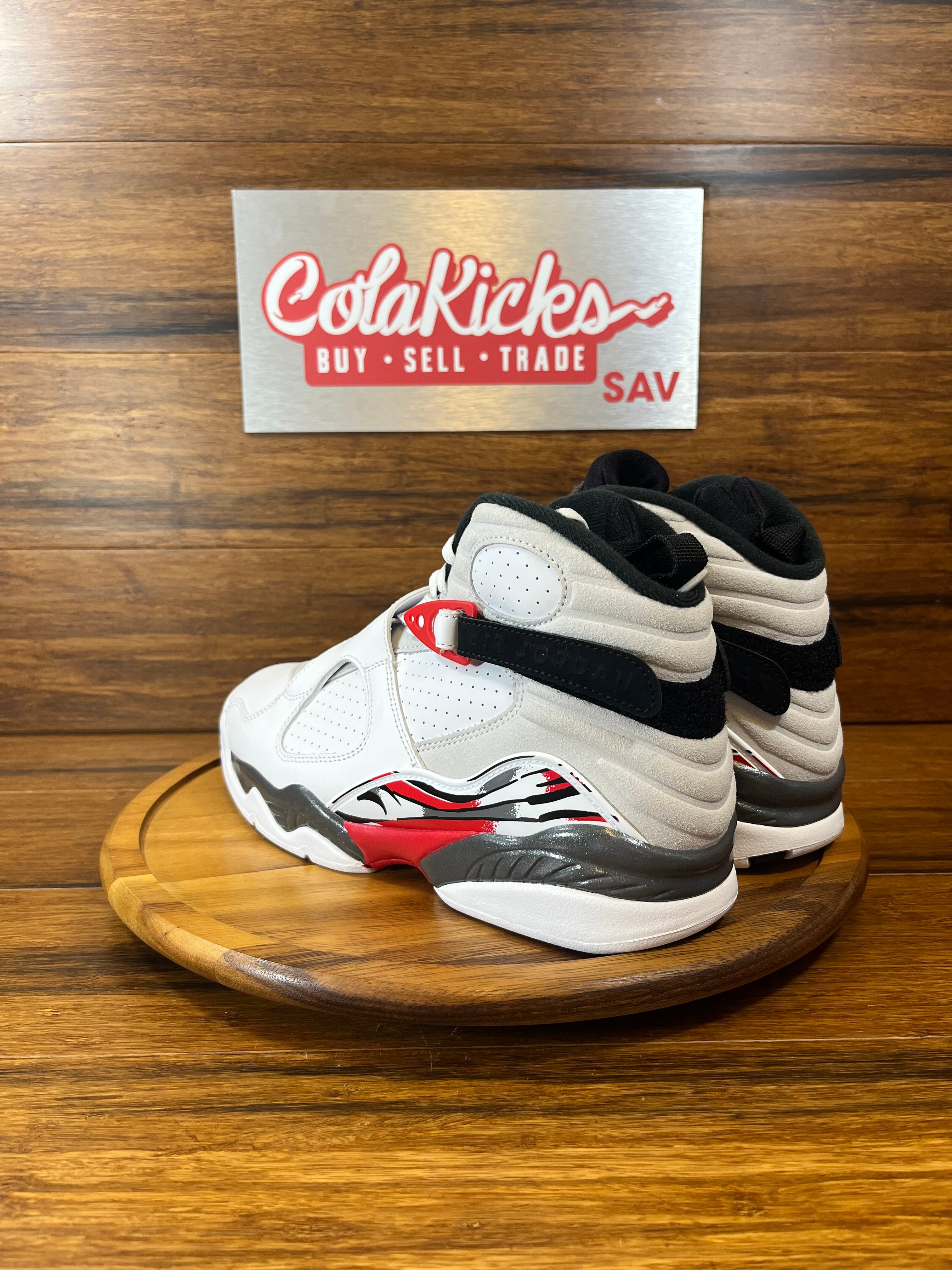 Jordan 8 Retro White True Red (2025)