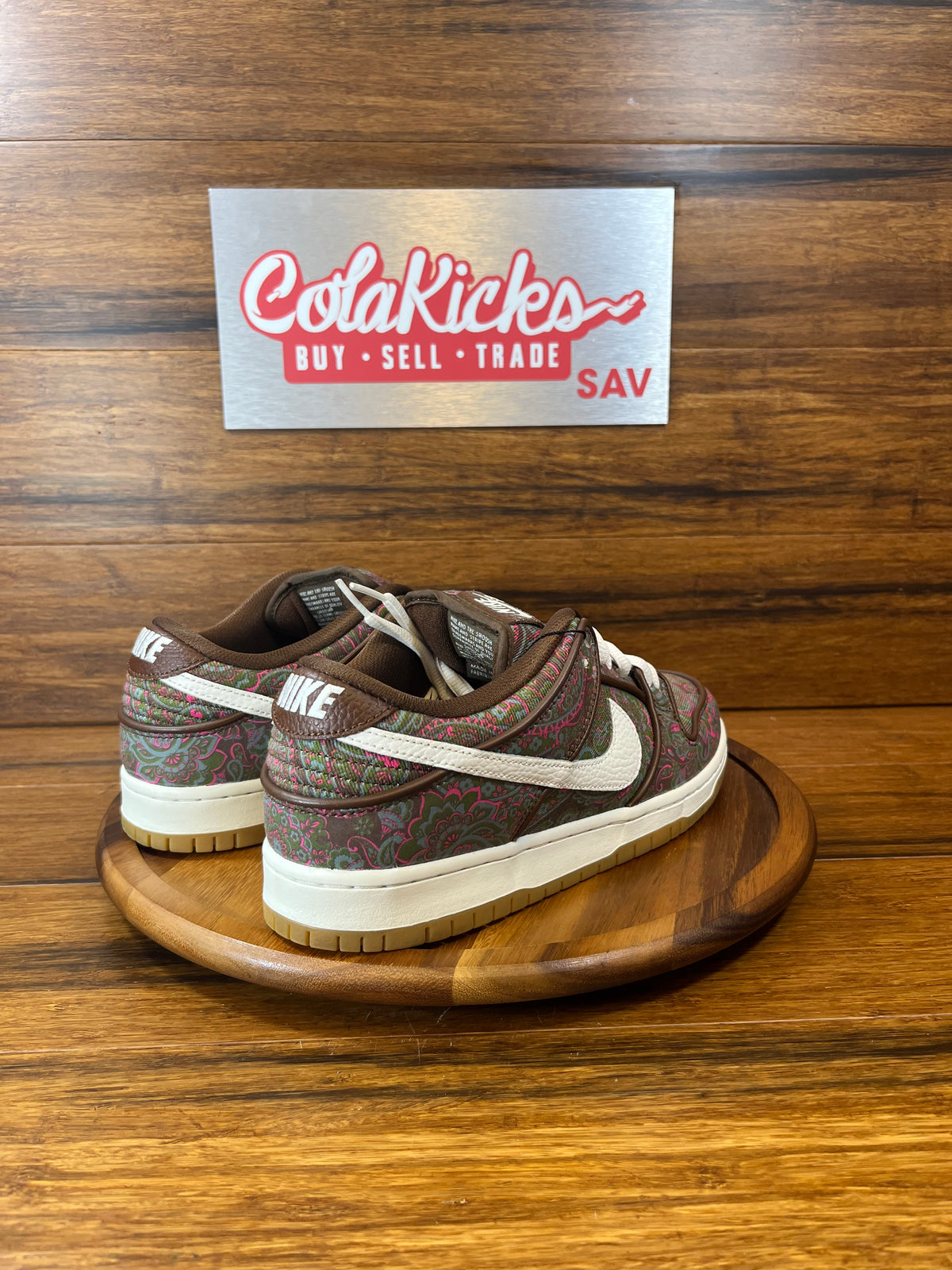 Nike SB Dunk Low Pro Paisley Brown
