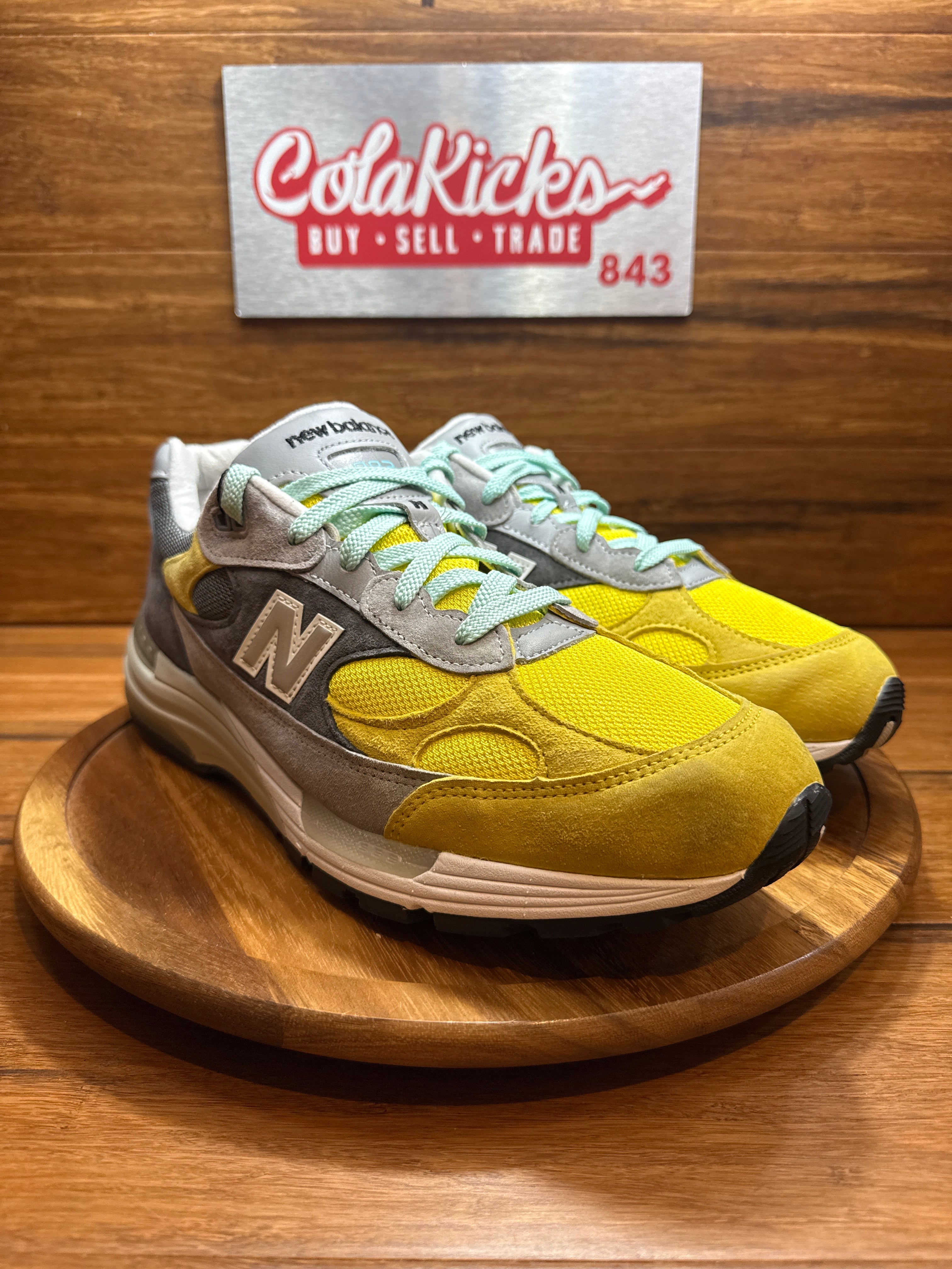 New Balance 992 Nice Kicks Amoeba Music Grey